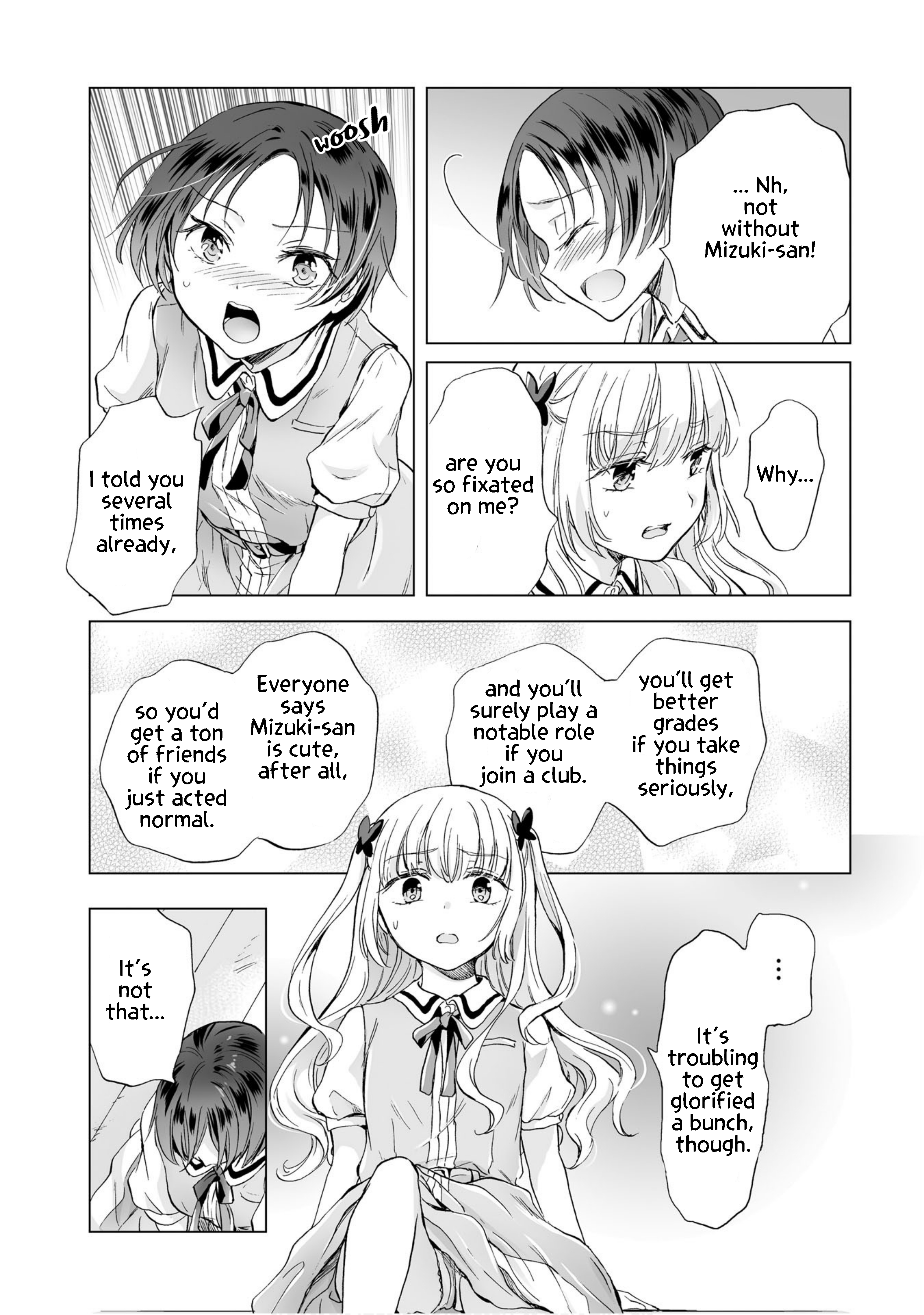 Hearts of Two Girls Will Be Connect, Only by Their Painful Acts Chapter 6 - Page 10