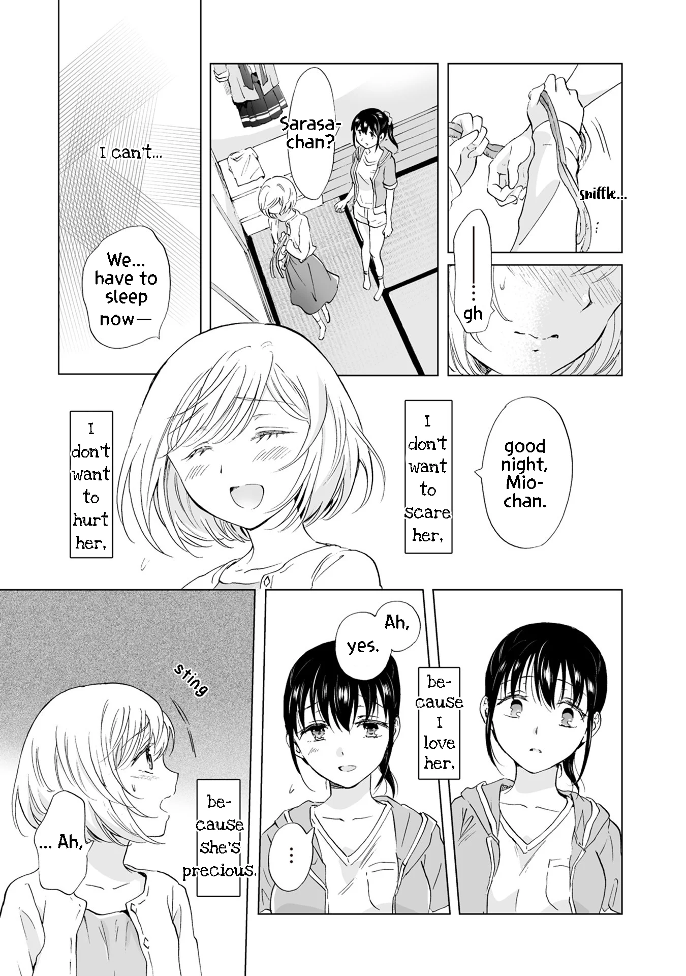 Hearts of Two Girls Will Be Connect, Only by Their Painful Acts Chapter 7 - Page 11
