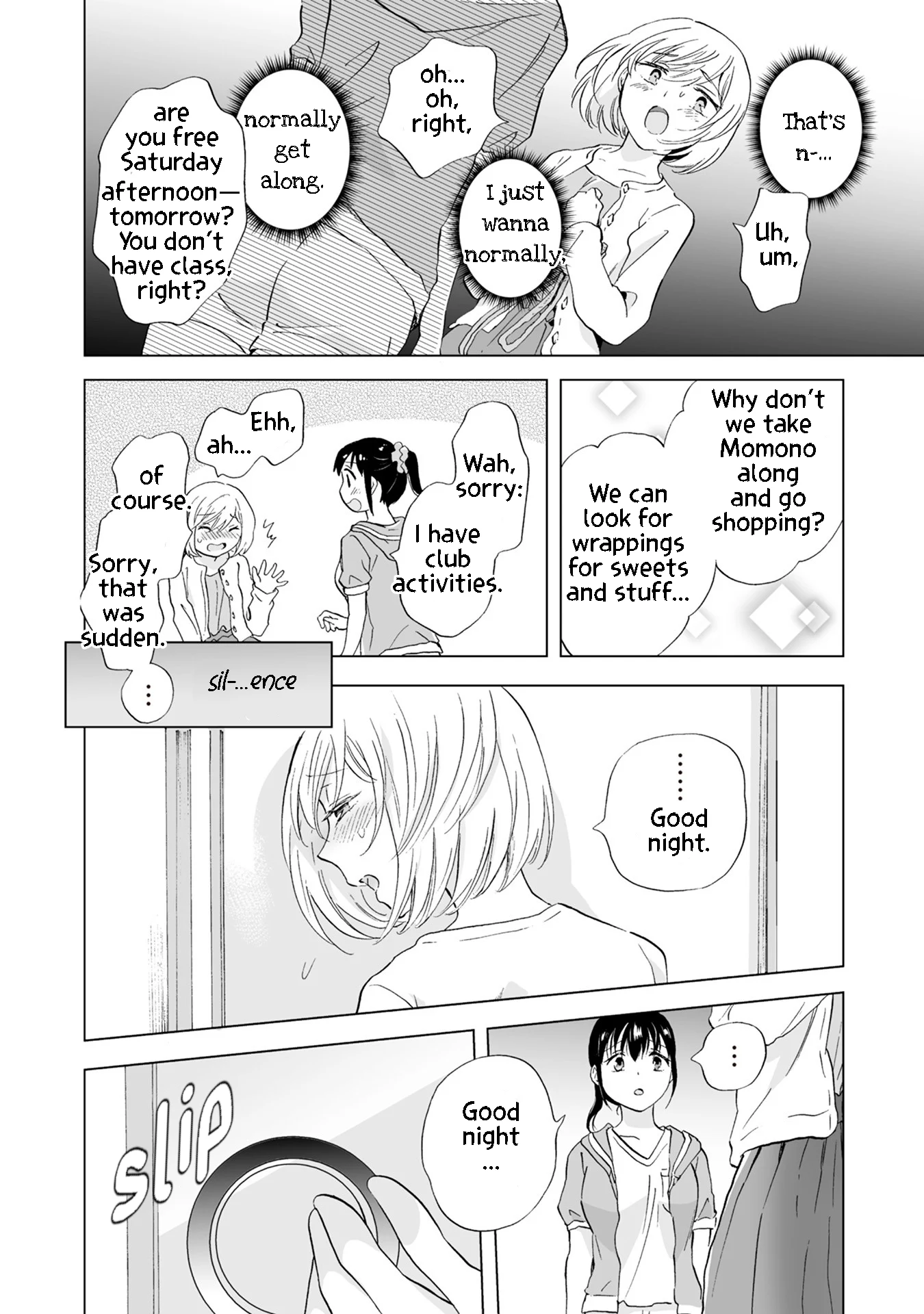 Hearts of Two Girls Will Be Connect, Only by Their Painful Acts Chapter 7 - Page 12