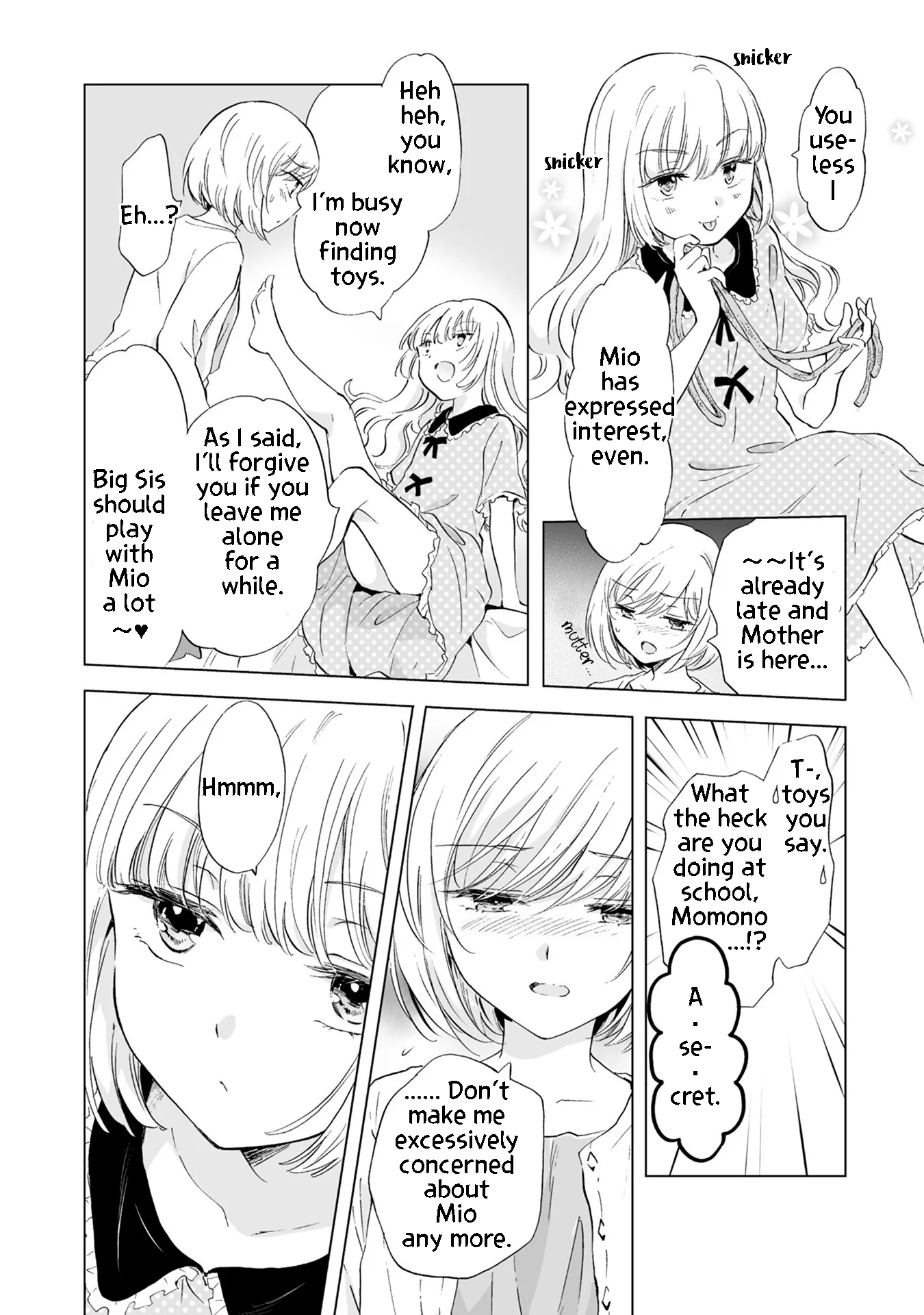 Hearts of Two Girls Will Be Connect, Only by Their Painful Acts Chapter 7 - Page 14