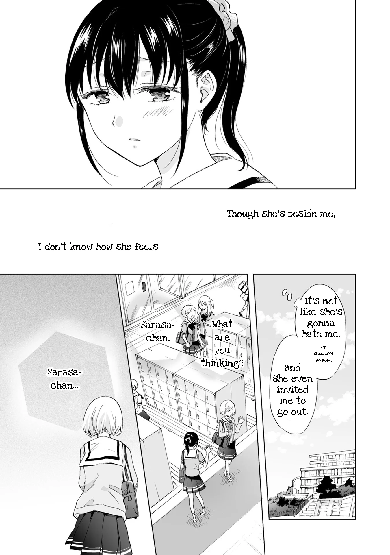 Hearts of Two Girls Will Be Connect, Only by Their Painful Acts Chapter 7 - Page 17