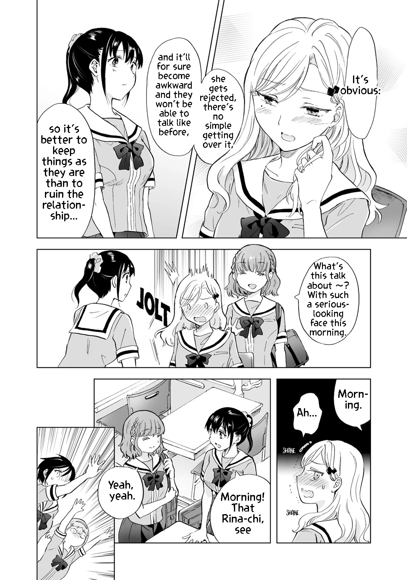 Hearts of Two Girls Will Be Connect, Only by Their Painful Acts Chapter 7 - Page 20