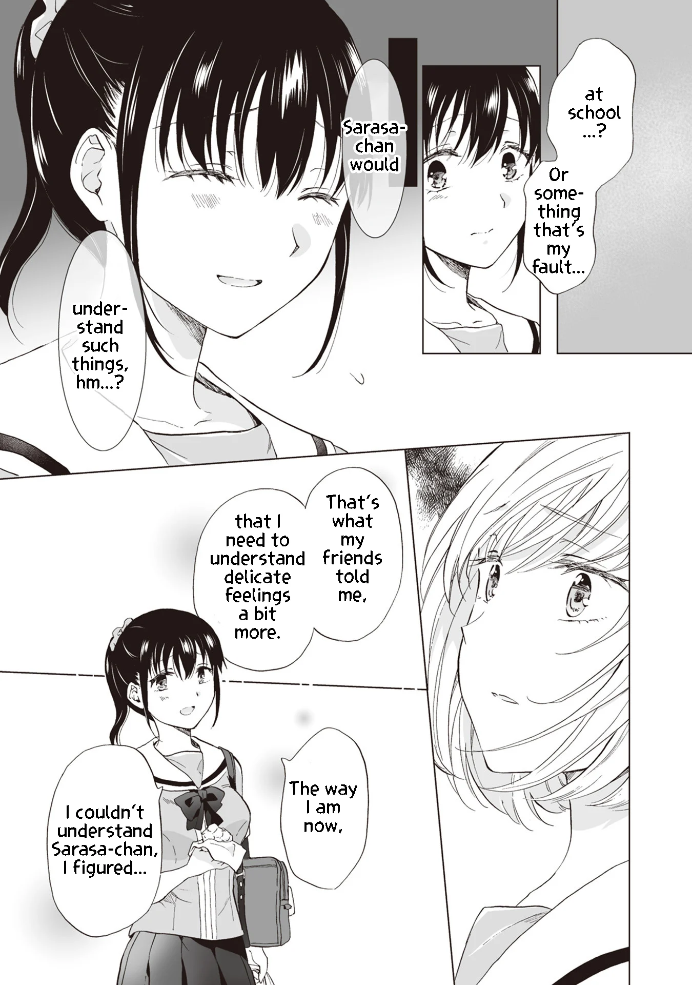 Hearts of Two Girls Will Be Connect, Only by Their Painful Acts Chapter 7 - Page 25