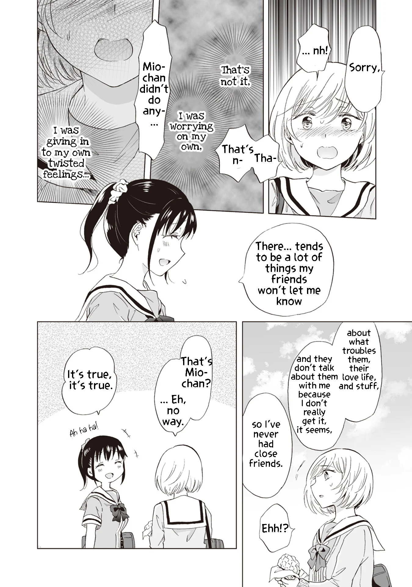 Hearts of Two Girls Will Be Connect, Only by Their Painful Acts Chapter 7 - Page 26