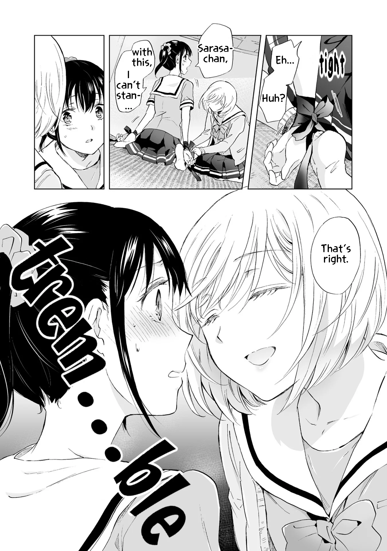 Hearts of Two Girls Will Be Connect, Only by Their Painful Acts Chapter 7 - Page 34