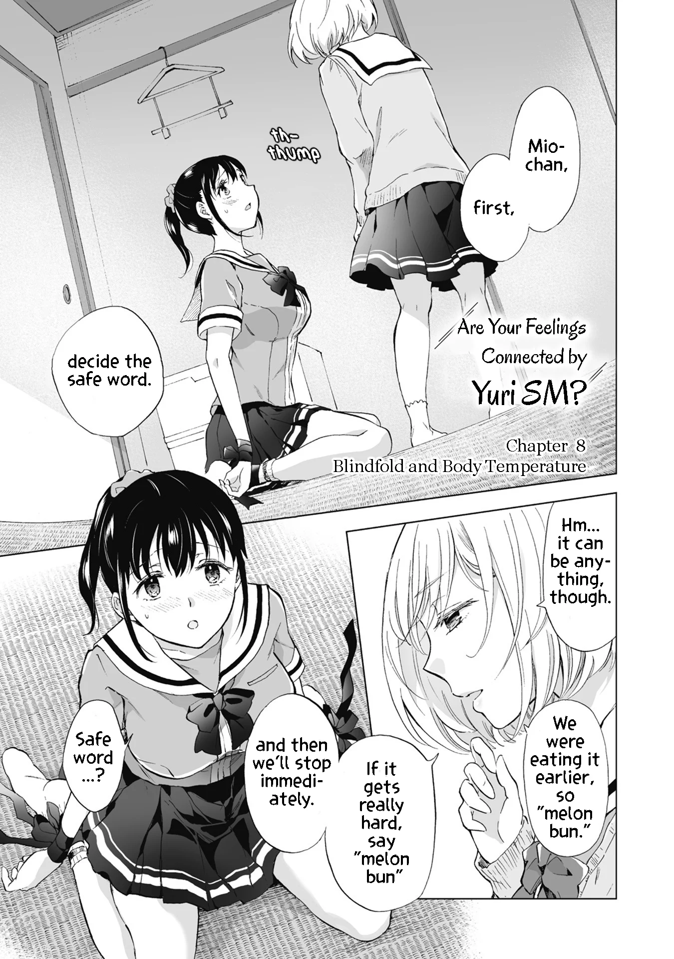 Hearts of Two Girls Will Be Connect, Only by Their Painful Acts Chapter 8 - Page 1