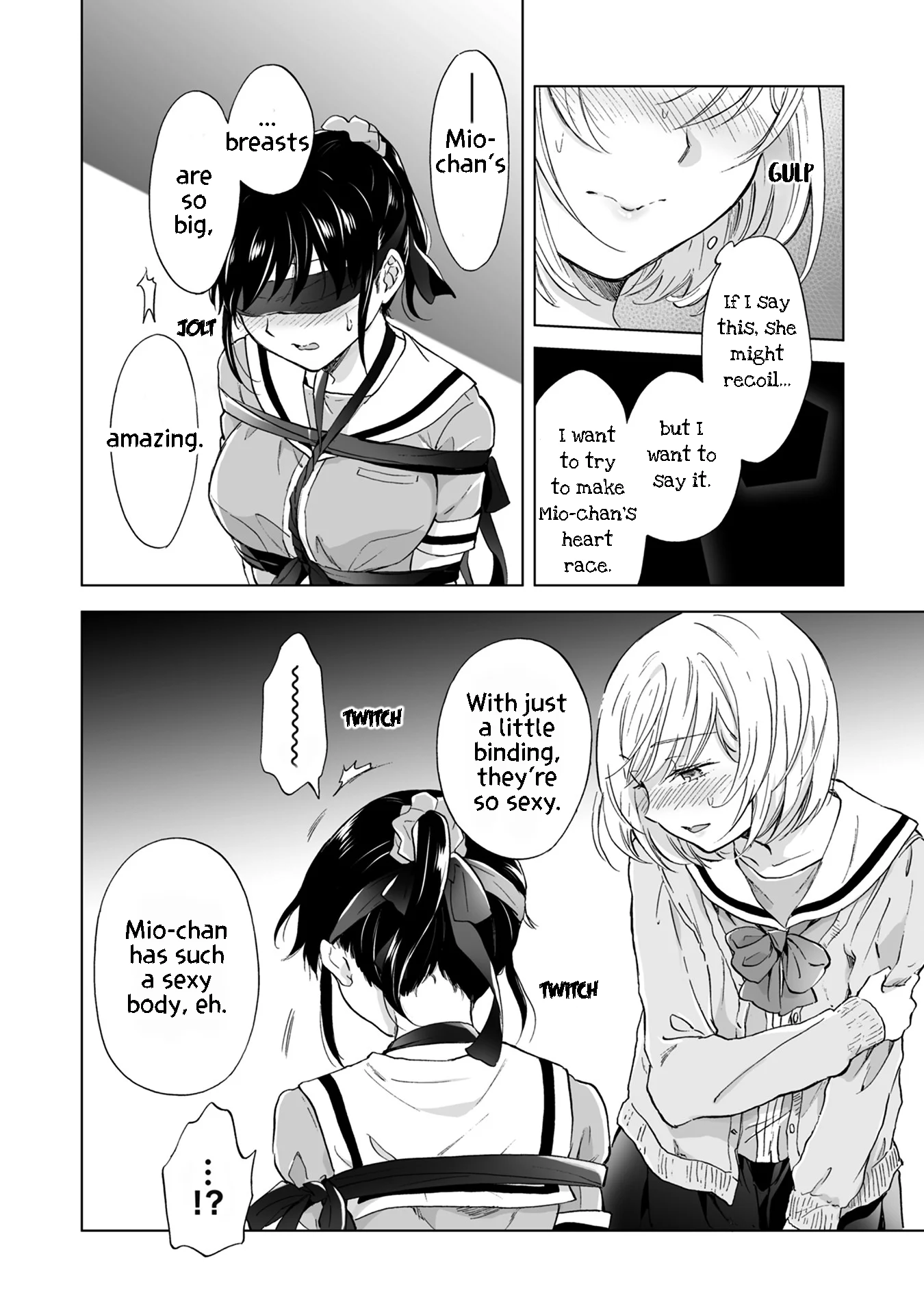 Hearts of Two Girls Will Be Connect, Only by Their Painful Acts Chapter 8 - Page 12