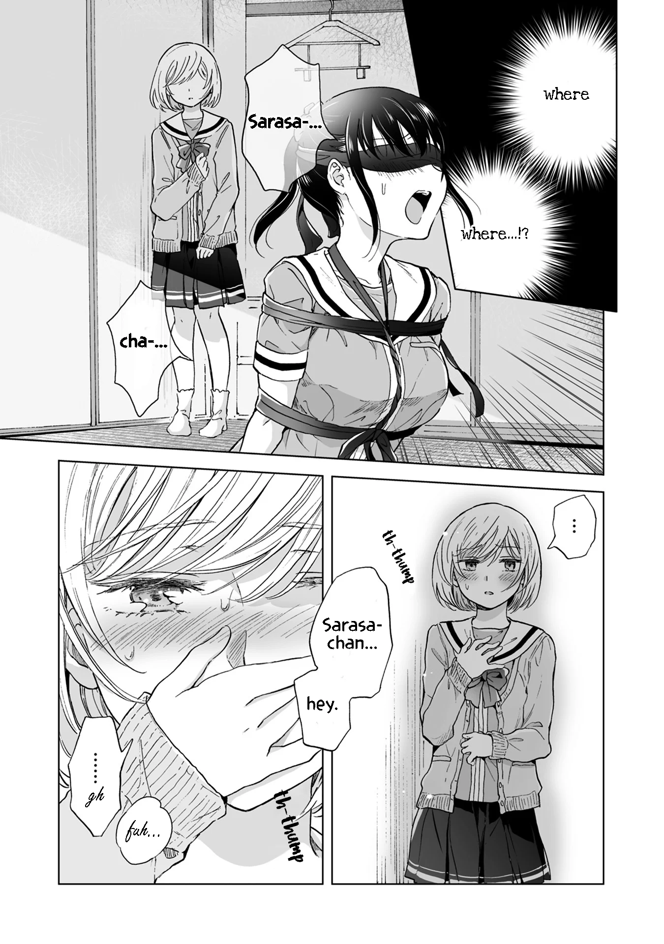 Hearts of Two Girls Will Be Connect, Only by Their Painful Acts Chapter 8 - Page 17