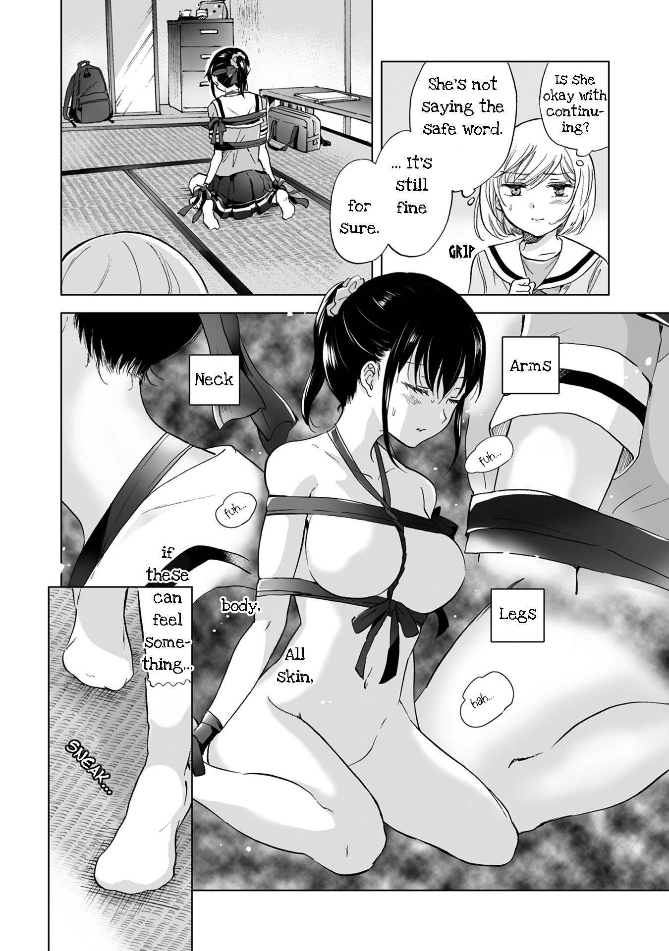 Hearts of Two Girls Will Be Connect, Only by Their Painful Acts Chapter 8 - Page 22
