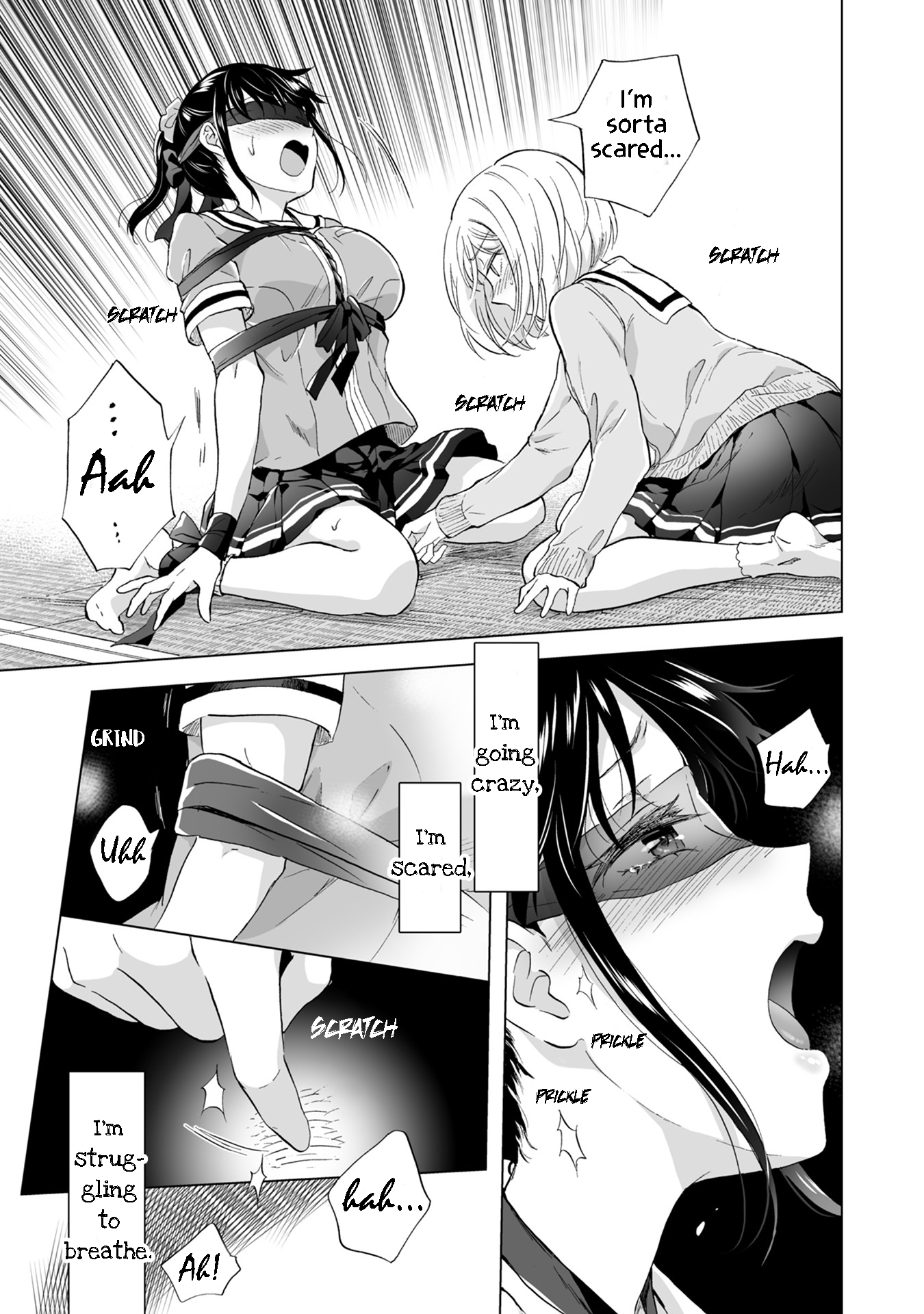 Hearts of Two Girls Will Be Connect, Only by Their Painful Acts Chapter 8 - Page 33