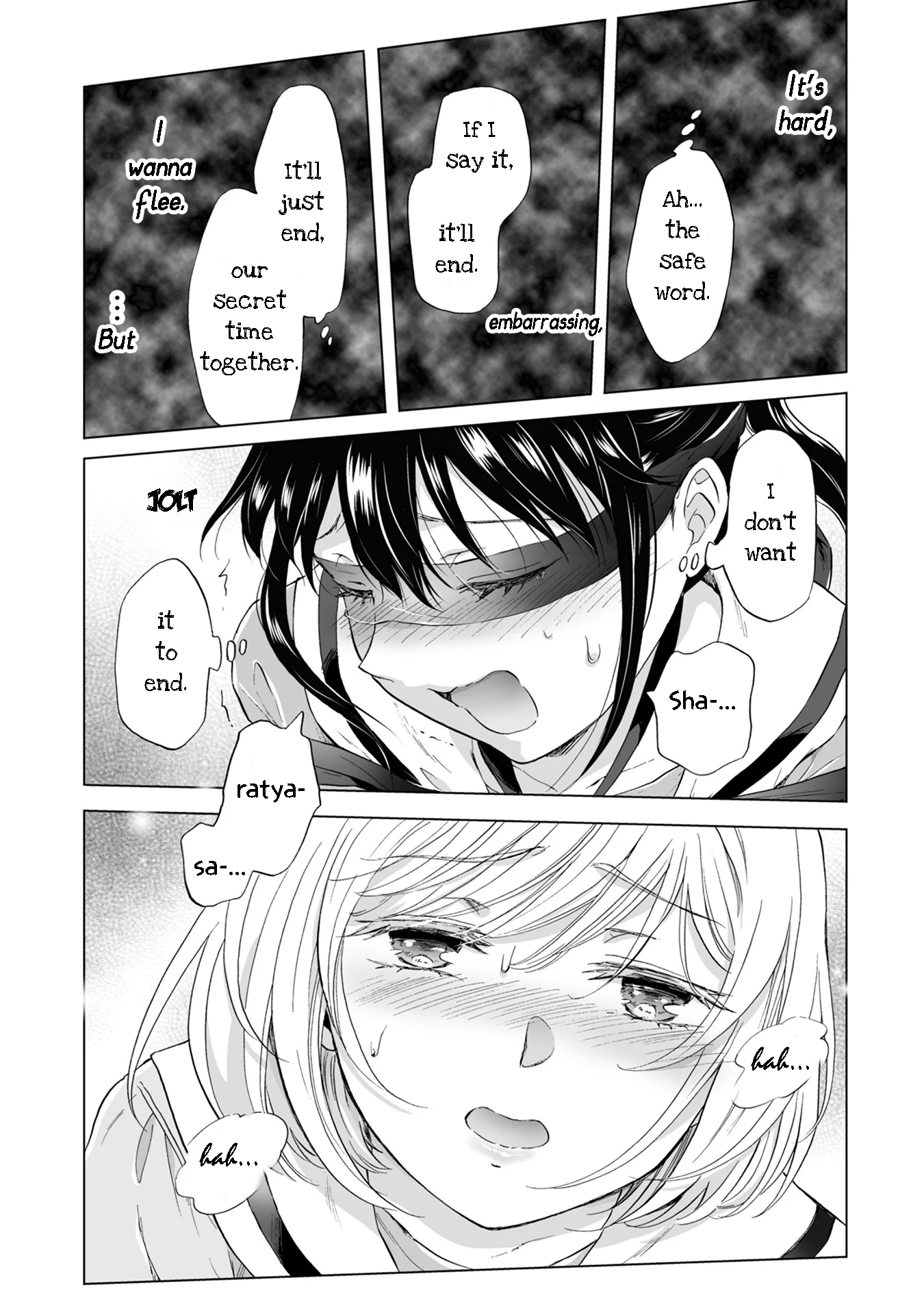Hearts of Two Girls Will Be Connect, Only by Their Painful Acts Chapter 8 - Page 34