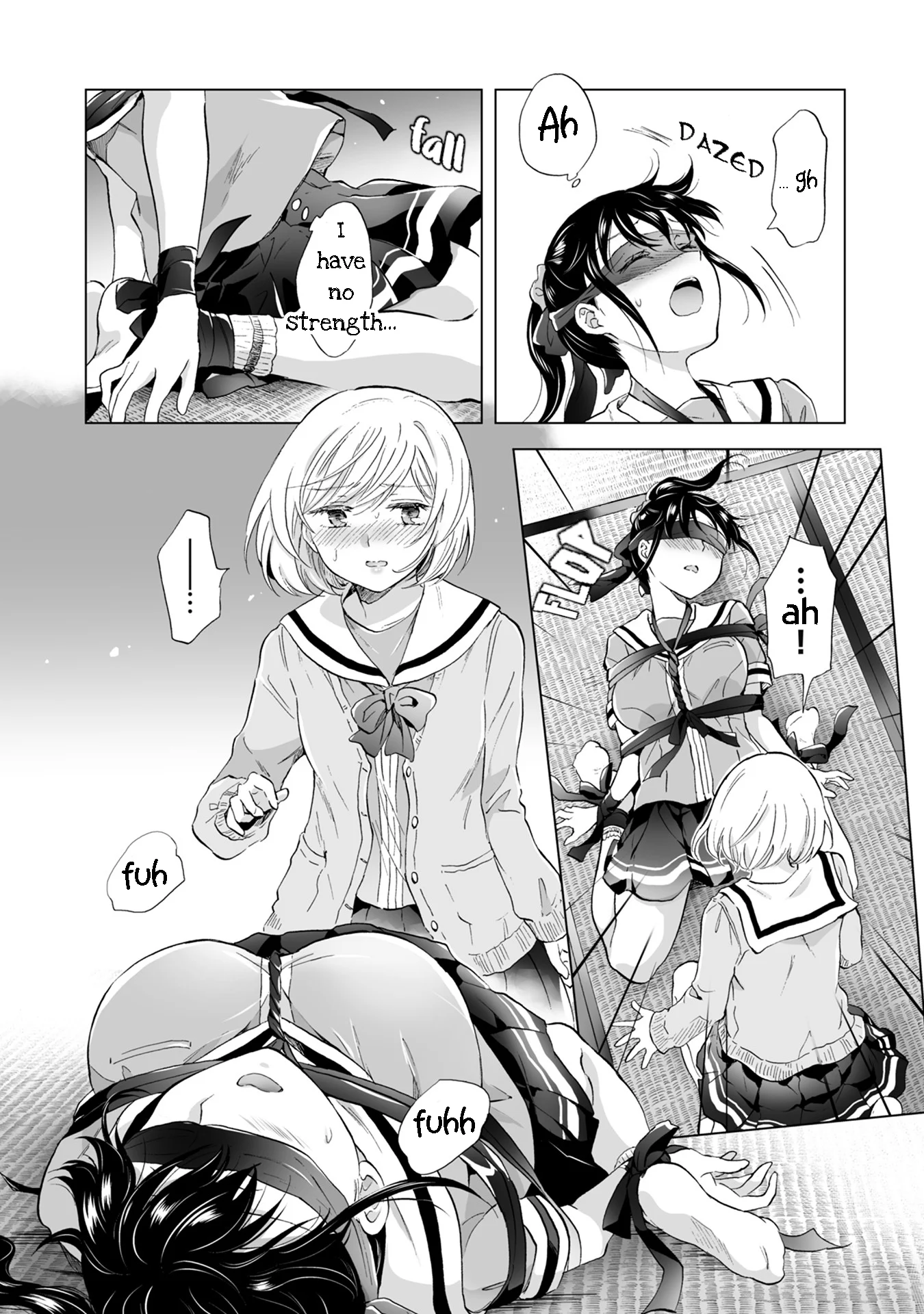 Hearts of Two Girls Will Be Connect, Only by Their Painful Acts Chapter 8 - Page 36