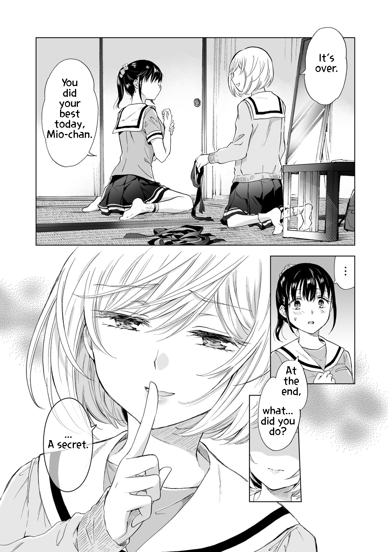 Hearts of Two Girls Will Be Connect, Only by Their Painful Acts Chapter 8 - Page 40