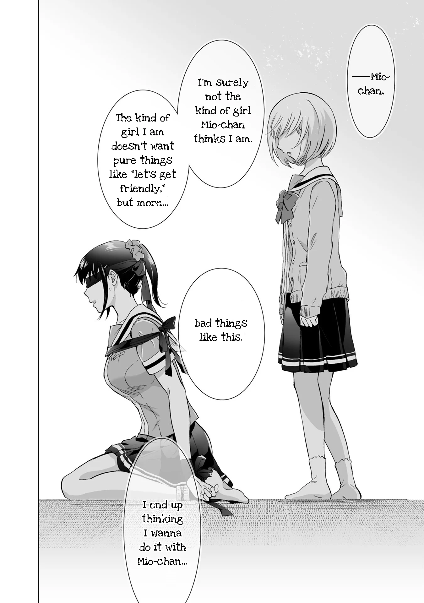 Hearts of Two Girls Will Be Connect, Only by Their Painful Acts Chapter 8 - Page 6