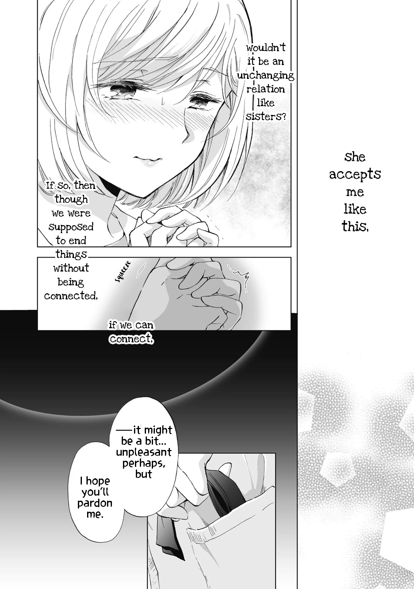 Hearts of Two Girls Will Be Connect, Only by Their Painful Acts Chapter 8 - Page 8