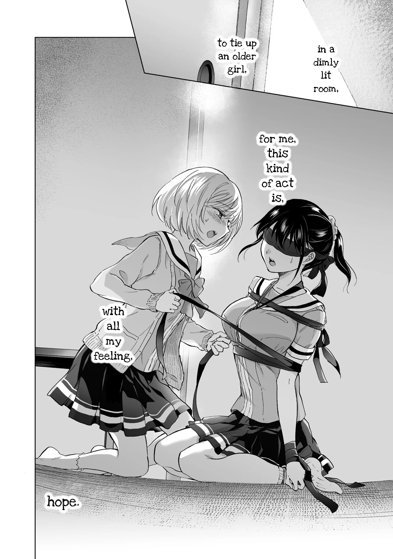 Hearts of Two Girls Will Be Connect, Only by Their Painful Acts Chapter 8 - Page 10