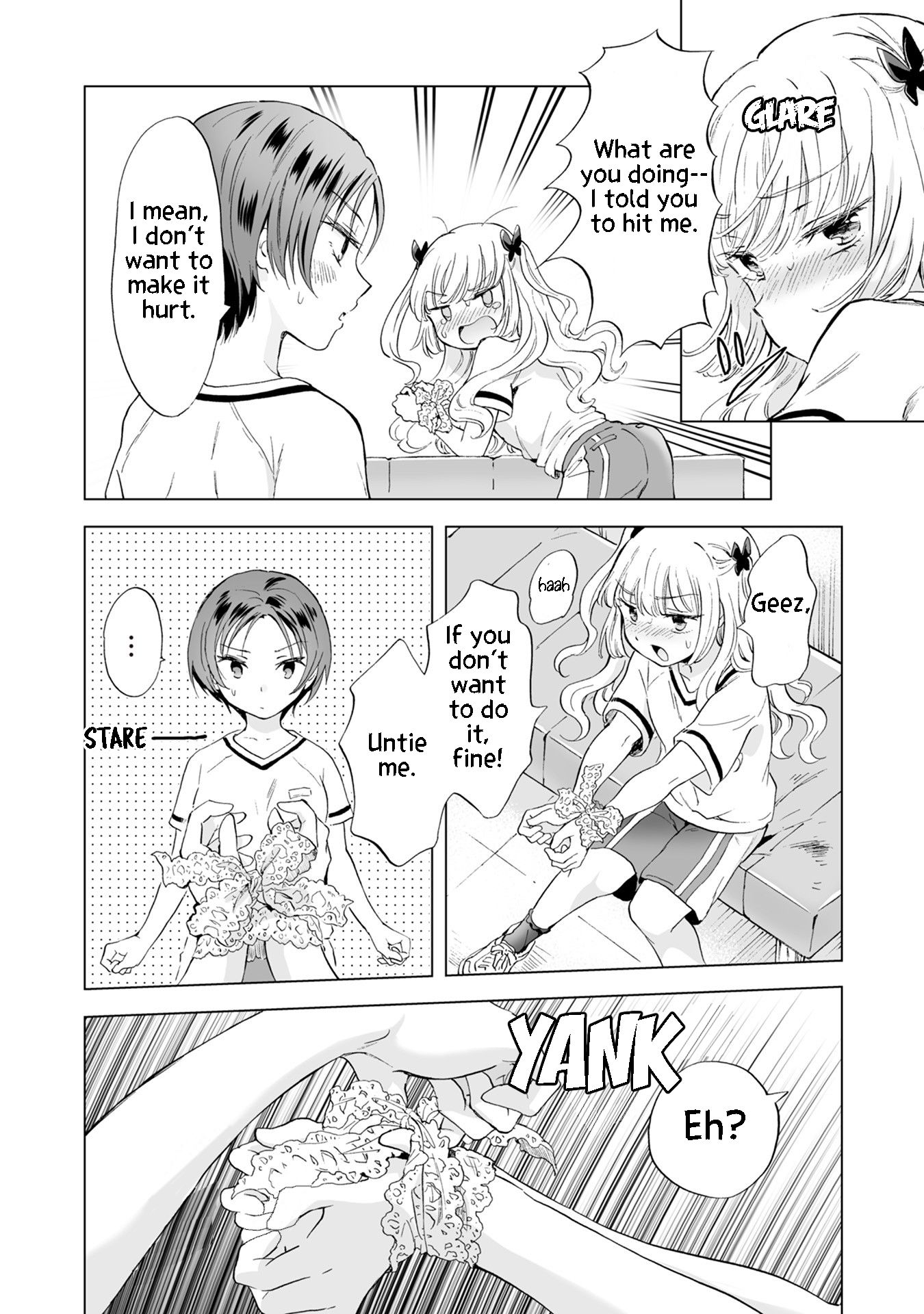 Hearts of Two Girls Will Be Connect, Only by Their Painful Acts Chapter 9 - Page 18