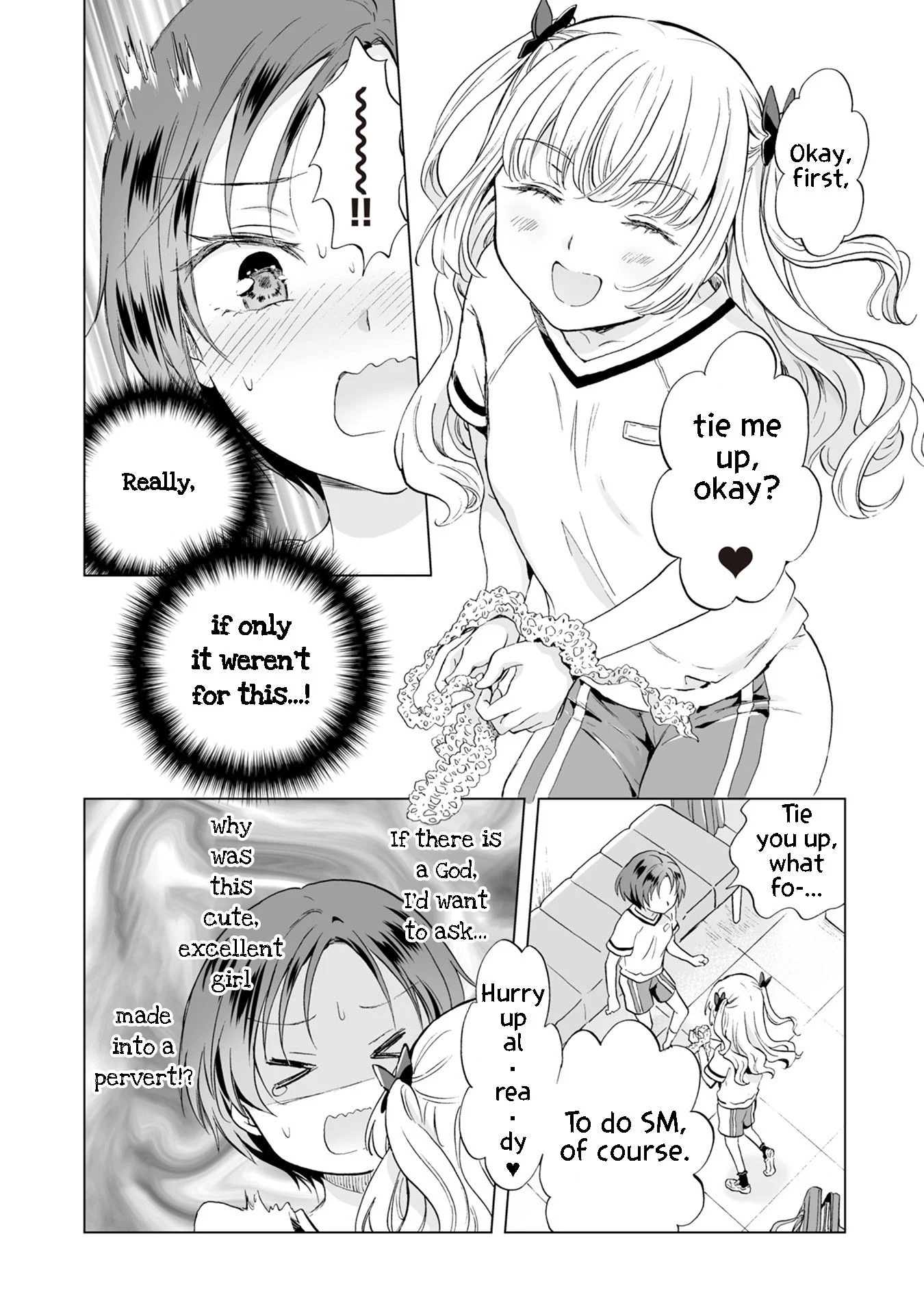 Hearts of Two Girls Will Be Connect, Only by Their Painful Acts Chapter 9 - Page 7