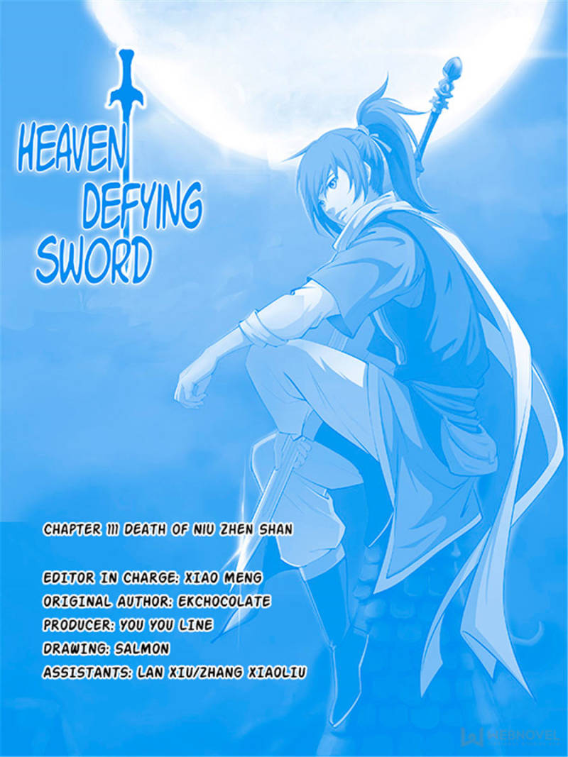 Heaven Defying Sword Chapter 111 - Page 0