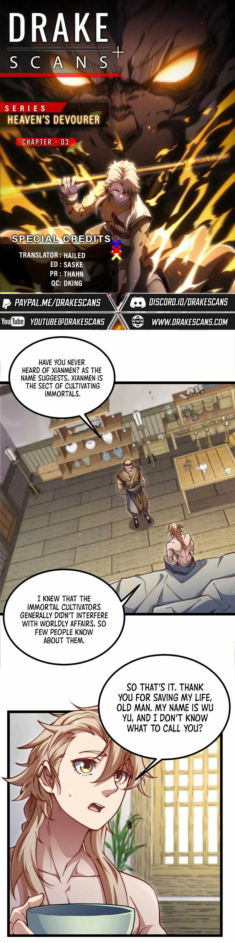 Heaven’s Devourer Chapter 3 - Page 1