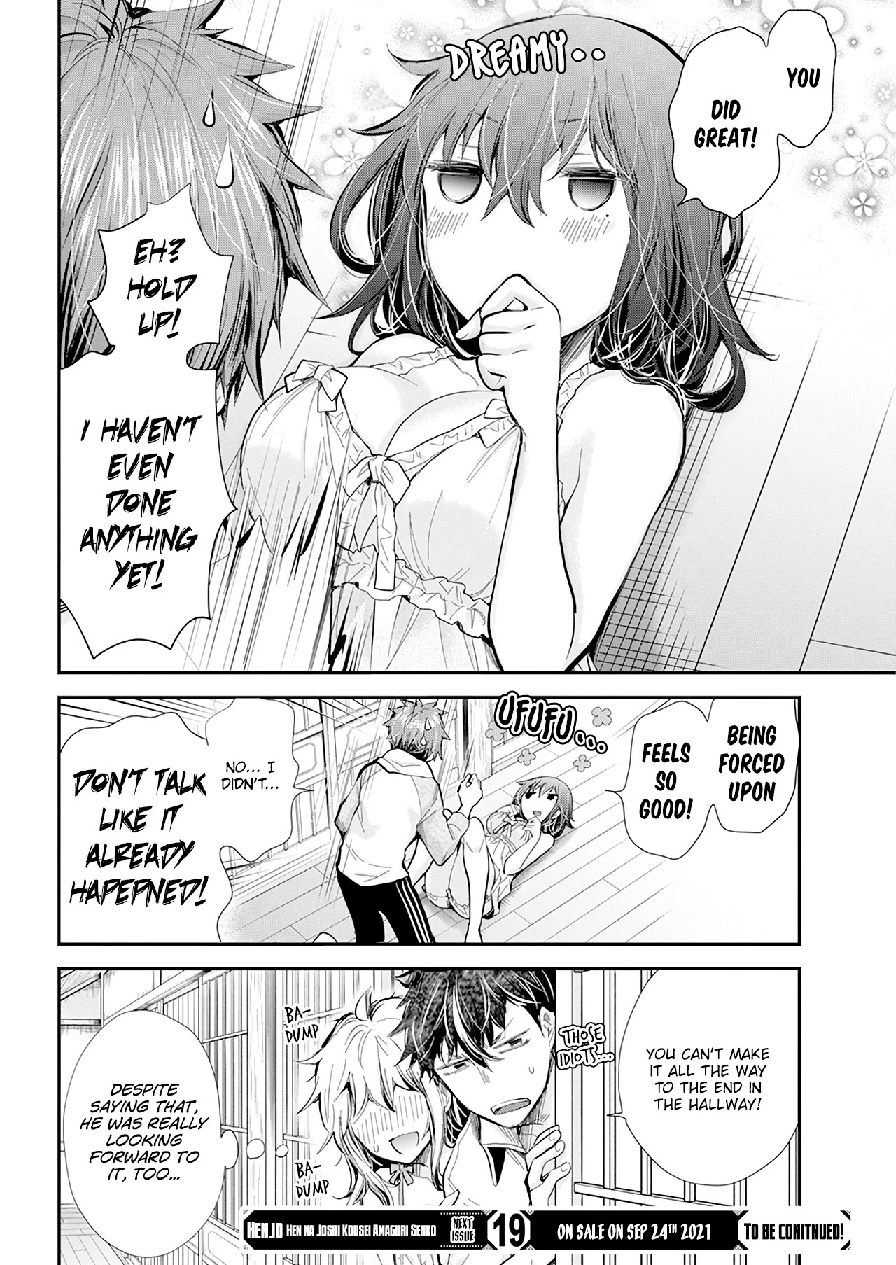 Henjo – Hen na Joshi Kousei Amaguri Senko Chapter 104 - Page 21