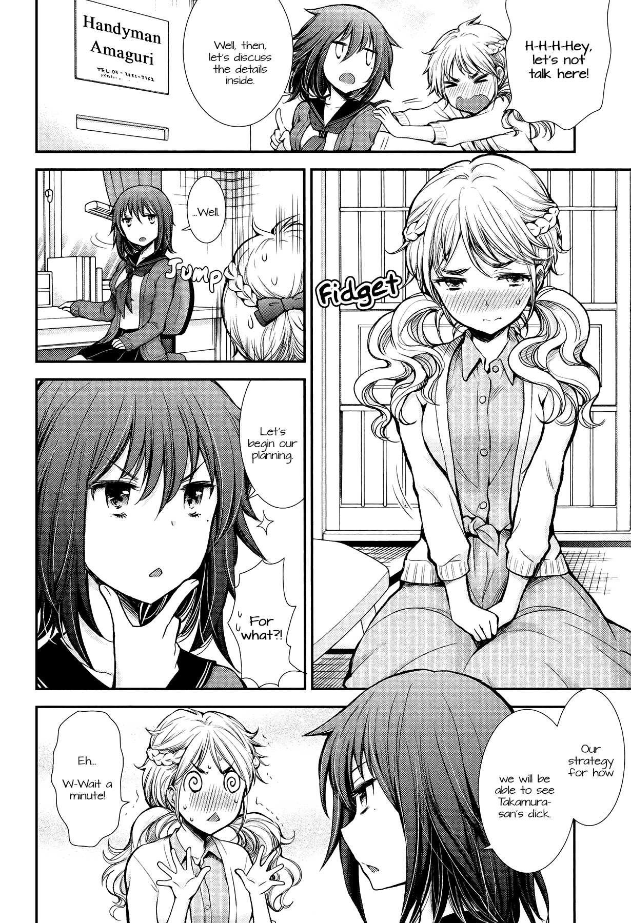 Henjo – Hen na Joshi Kousei Amaguri Senko Chapter 12 - Page 7