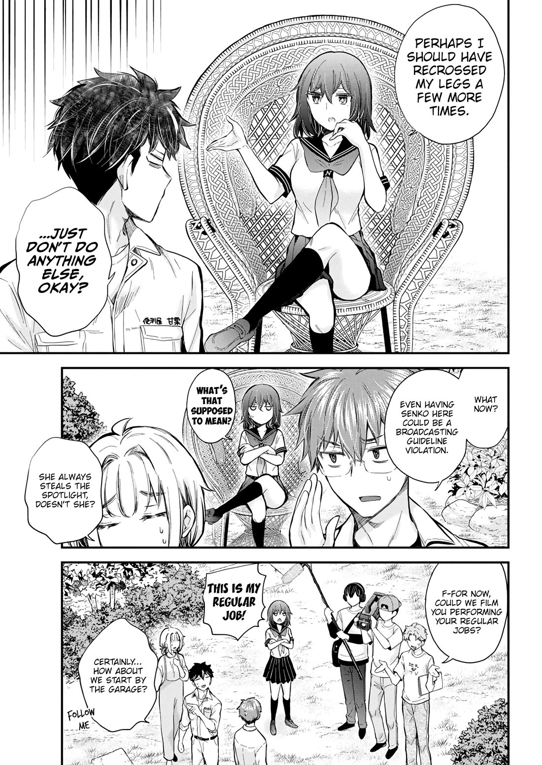 Henjo – Hen na Joshi Kousei Amaguri Senko Chapter 129 - Page 9