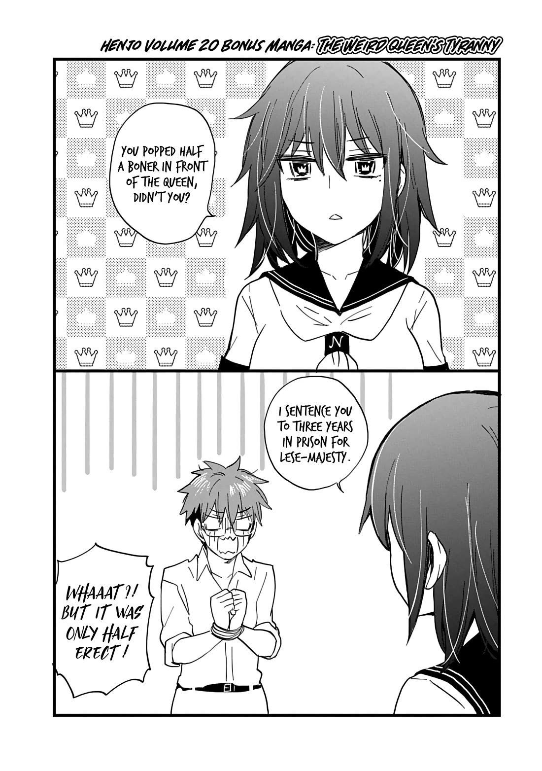 Henjo – Hen na Joshi Kousei Amaguri Senko Chapter 133.5 - Page 13