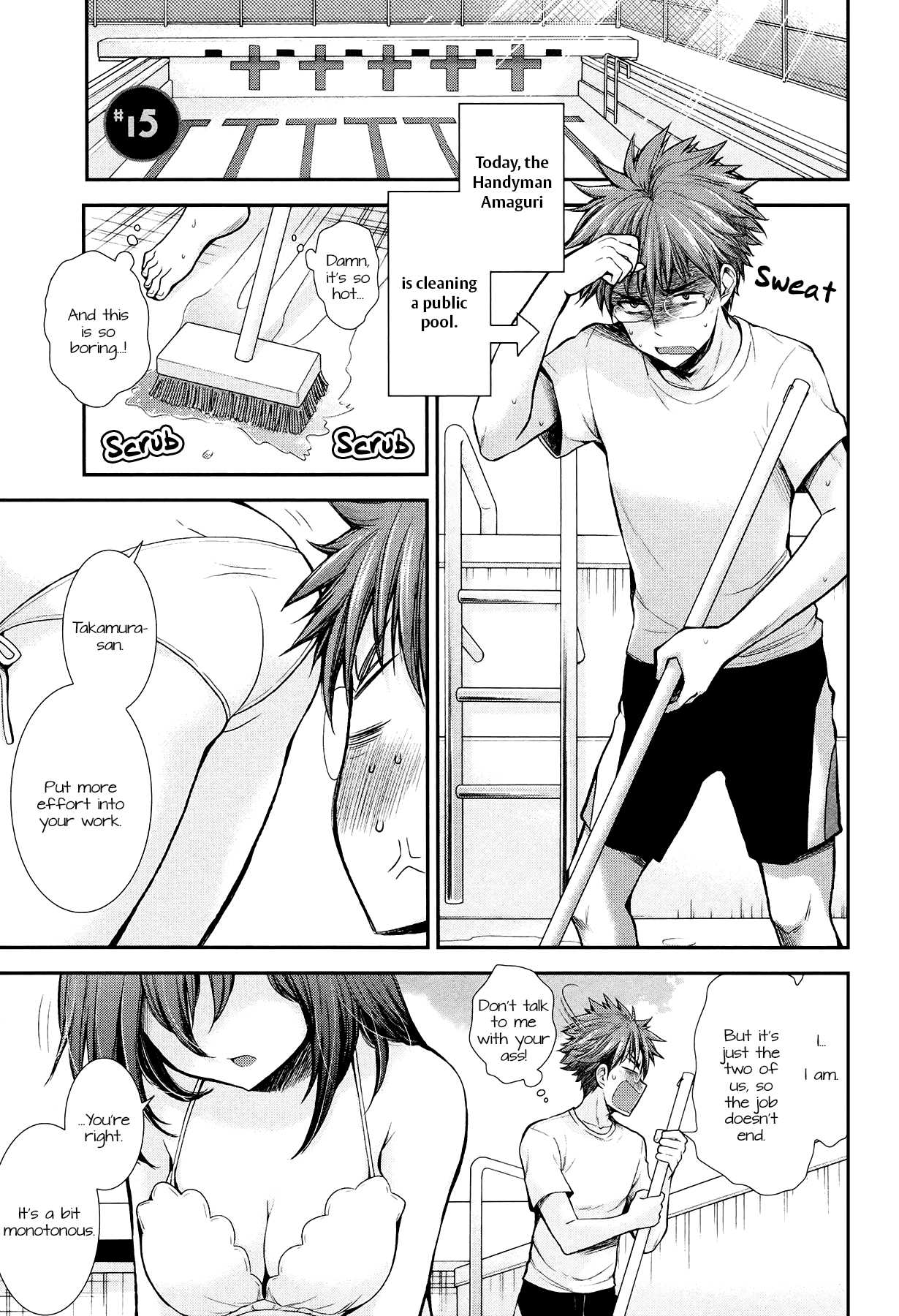 Henjo – Hen na Joshi Kousei Amaguri Senko Chapter 15 - Page 1