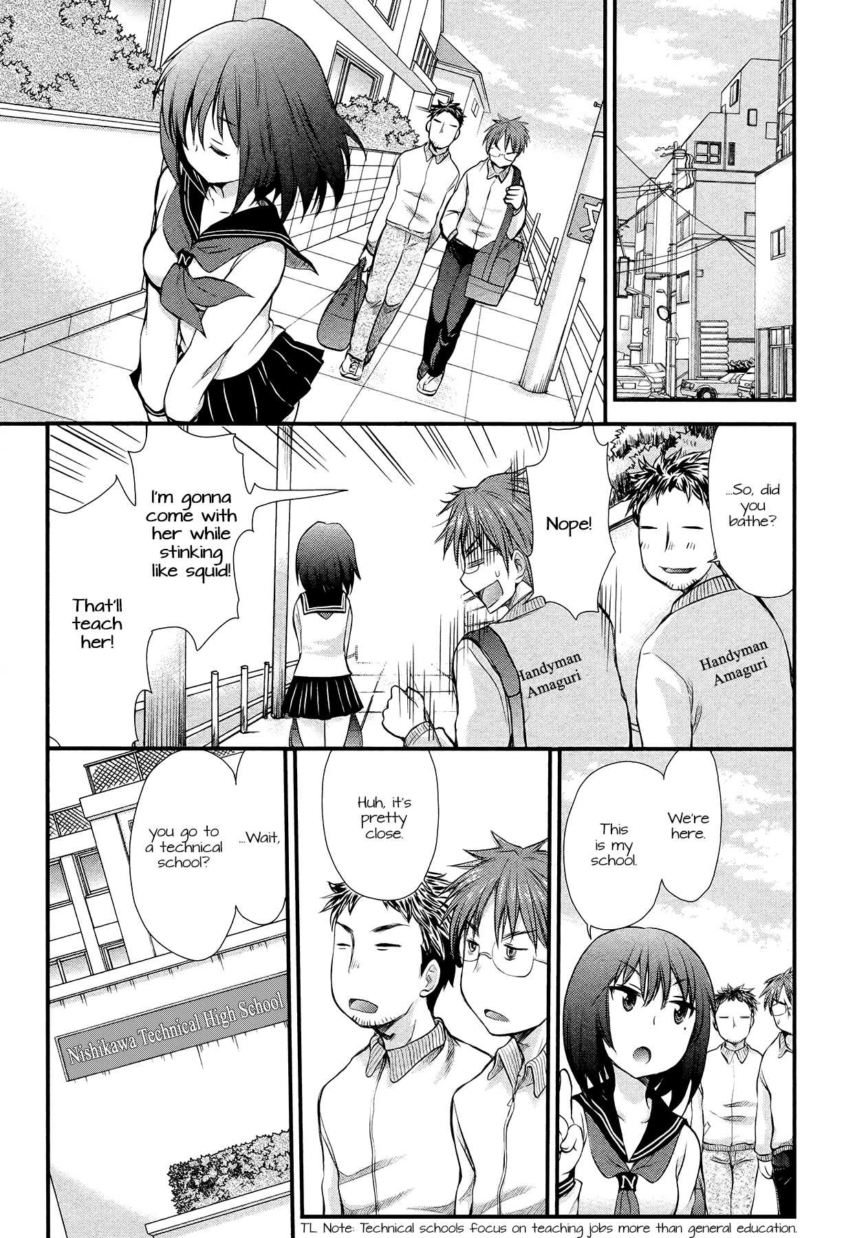 Henjo – Hen na Joshi Kousei Amaguri Senko Chapter 2 - Page 7