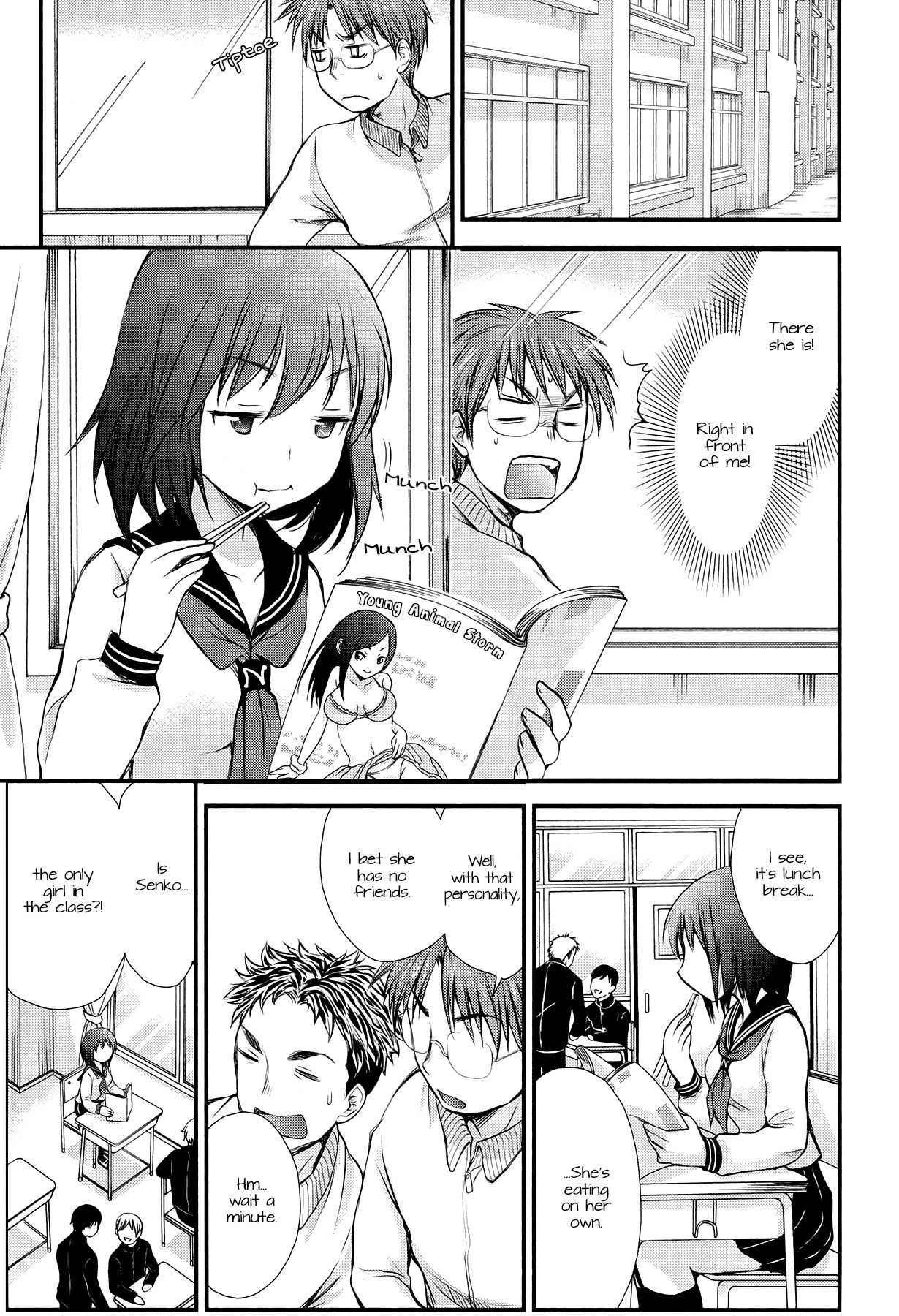 Henjo – Hen na Joshi Kousei Amaguri Senko Chapter 2 - Page 9