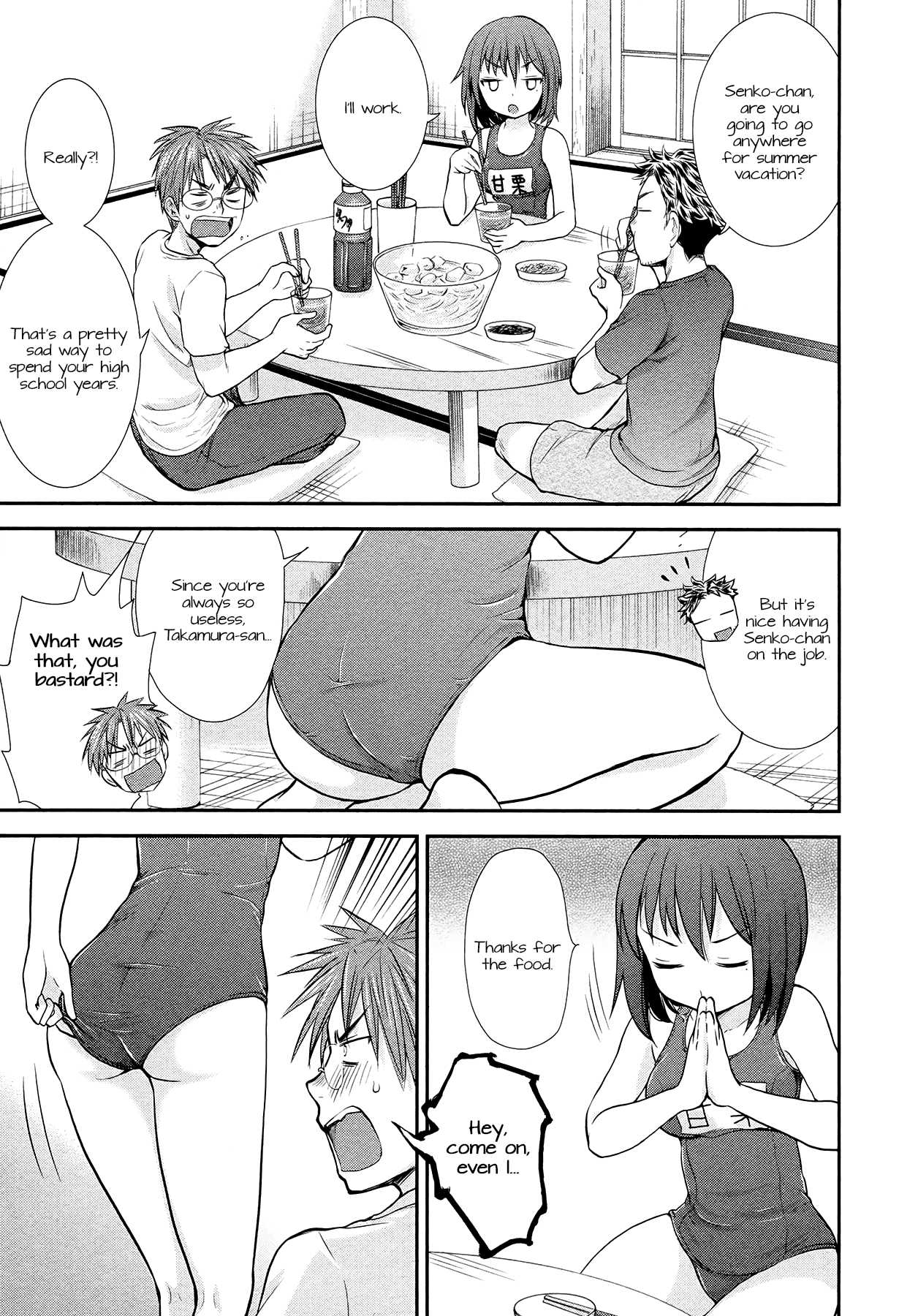 Henjo – Hen na Joshi Kousei Amaguri Senko Chapter 3 - Page 3