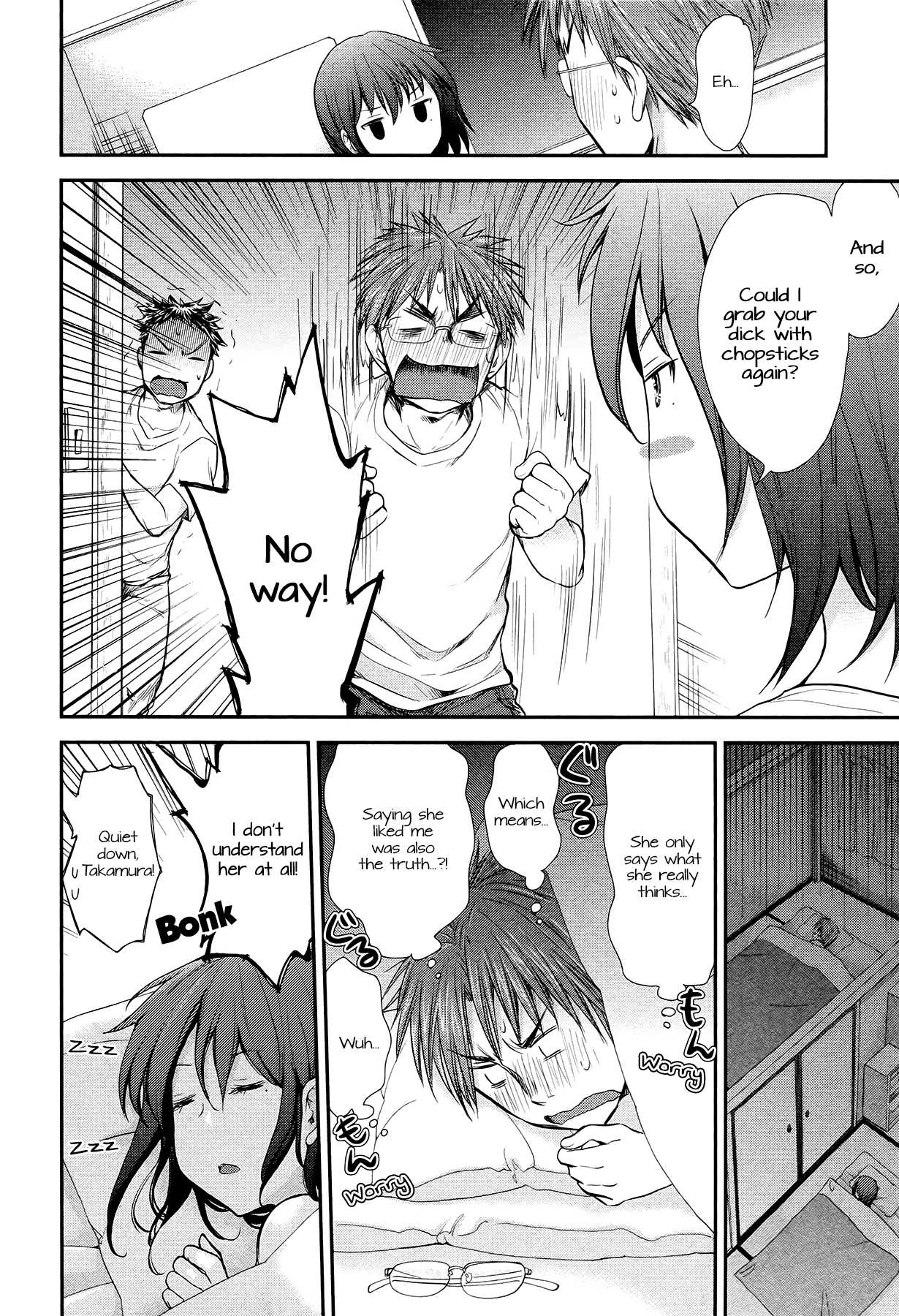 Henjo – Hen na Joshi Kousei Amaguri Senko Chapter 3 - Page 22