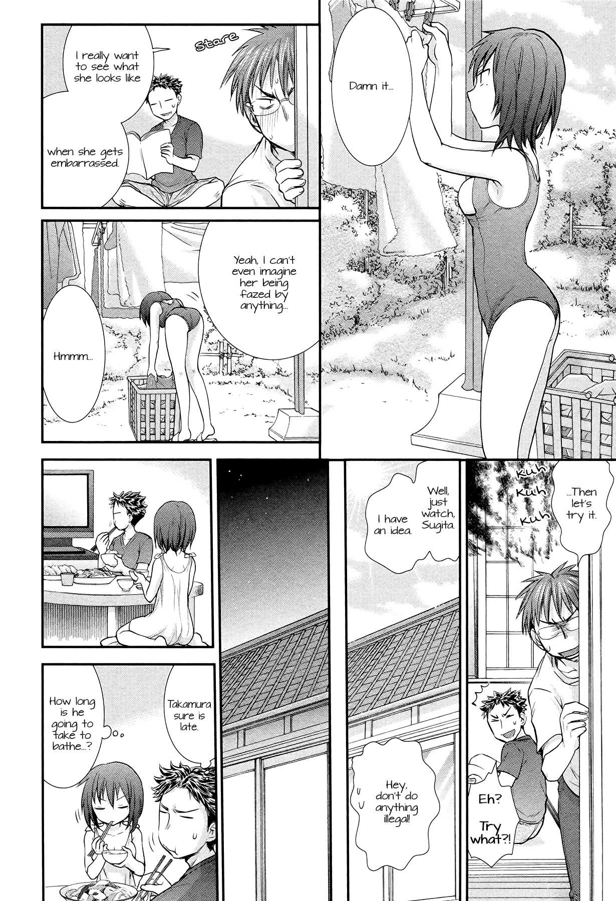 Henjo – Hen na Joshi Kousei Amaguri Senko Chapter 3 - Page 6