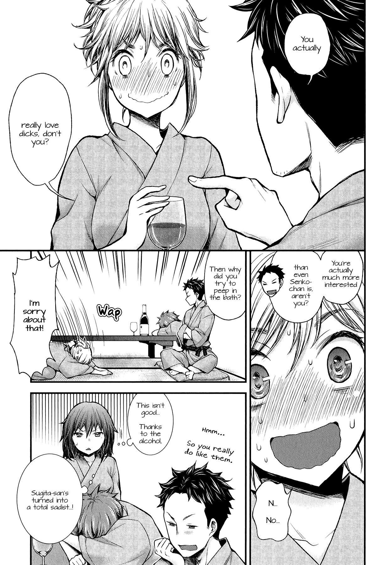 Henjo – Hen na Joshi Kousei Amaguri Senko Chapter 35 - Page 9