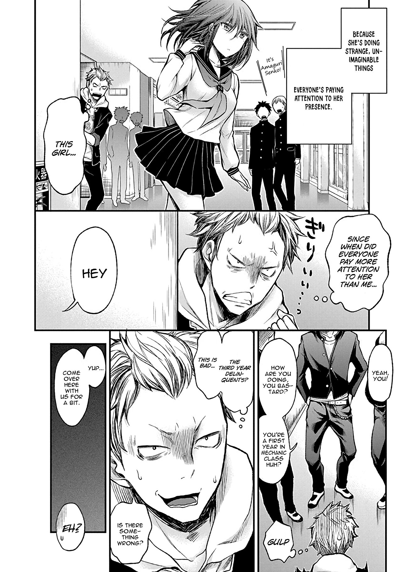 Henjo – Hen na Joshi Kousei Amaguri Senko Chapter 38.5 - Page 13