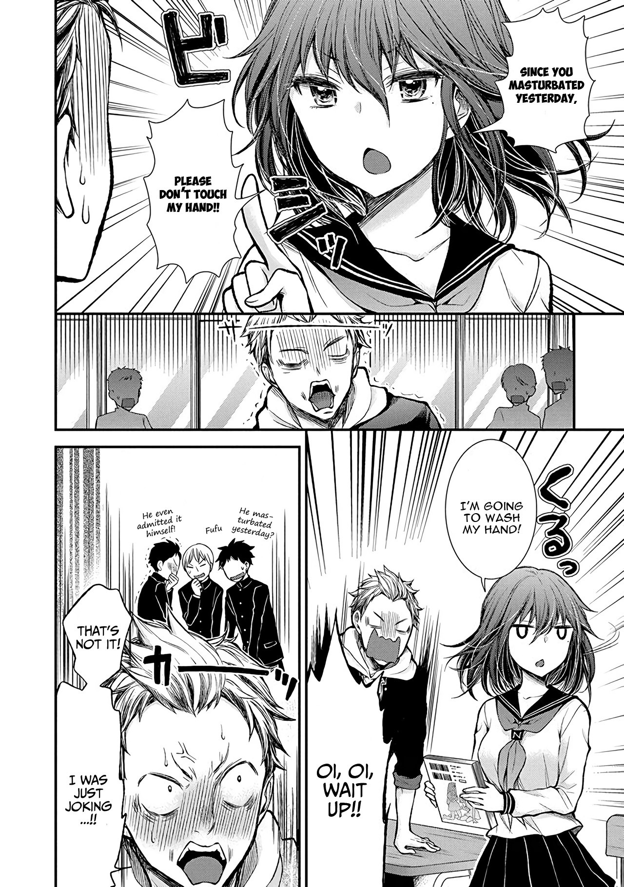 Henjo – Hen na Joshi Kousei Amaguri Senko Chapter 38.5 - Page 9