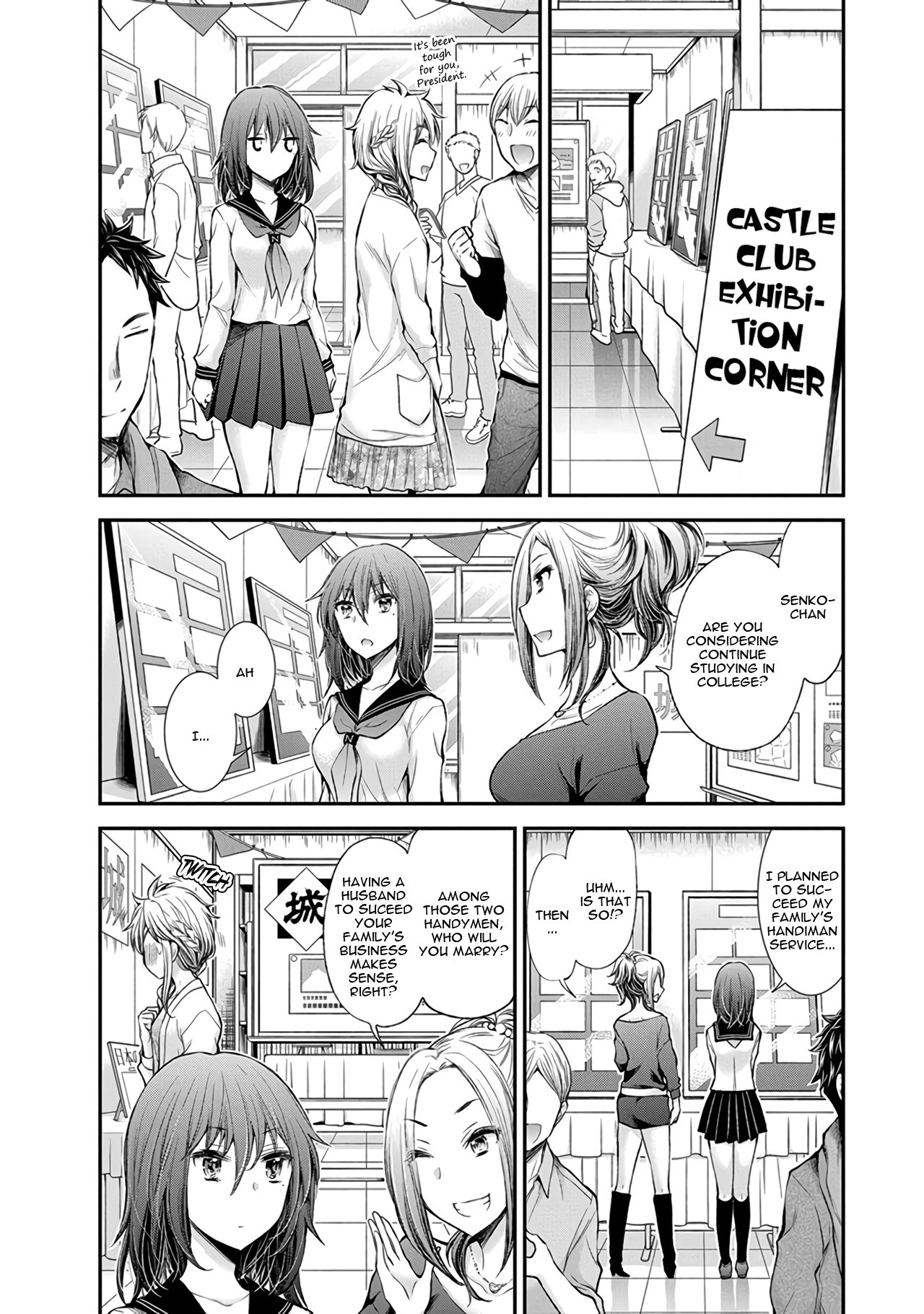 Henjo – Hen na Joshi Kousei Amaguri Senko Chapter 45 - Page 8