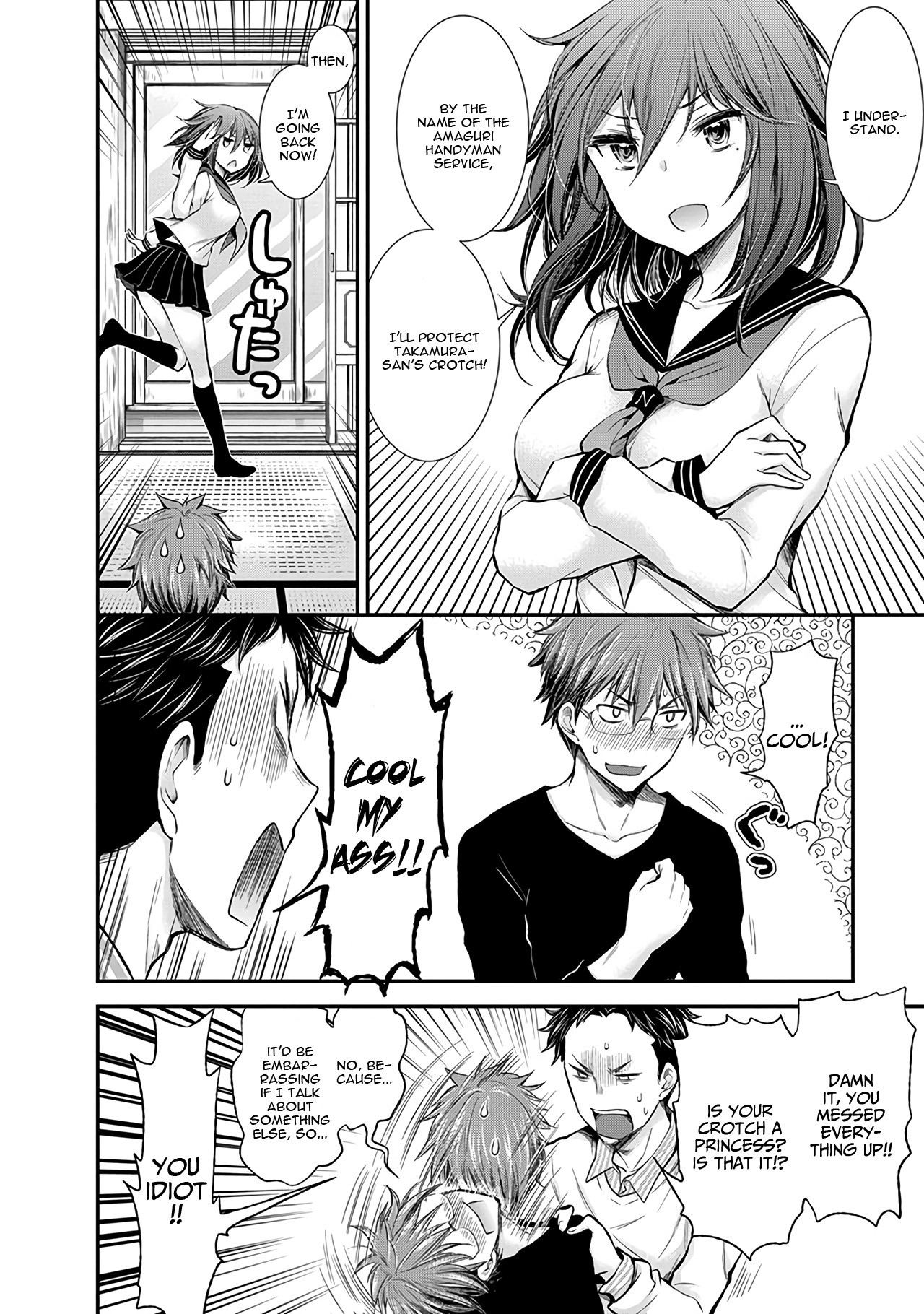 Henjo – Hen na Joshi Kousei Amaguri Senko Chapter 48 - Page 11