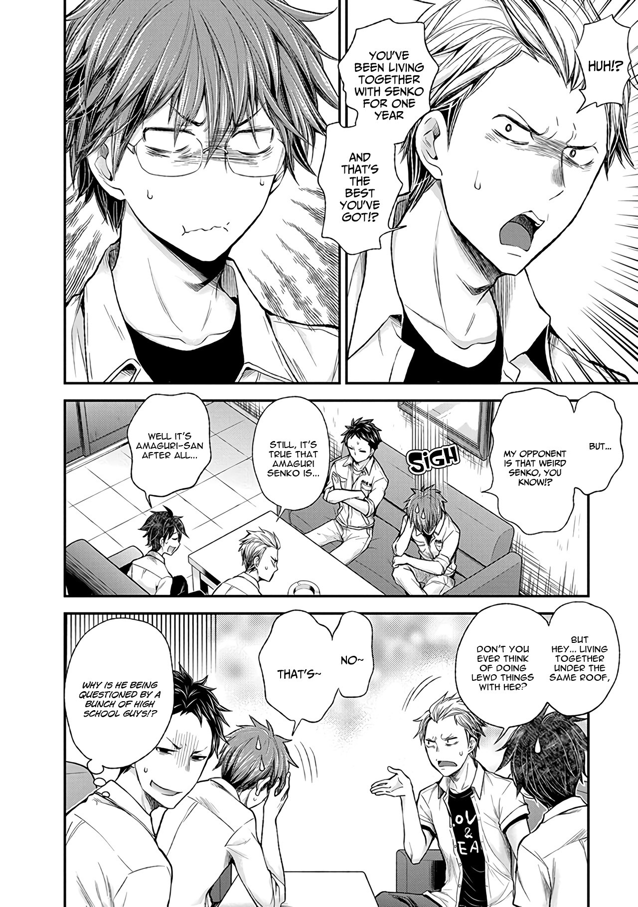 Henjo – Hen na Joshi Kousei Amaguri Senko Chapter 57 - Page 13