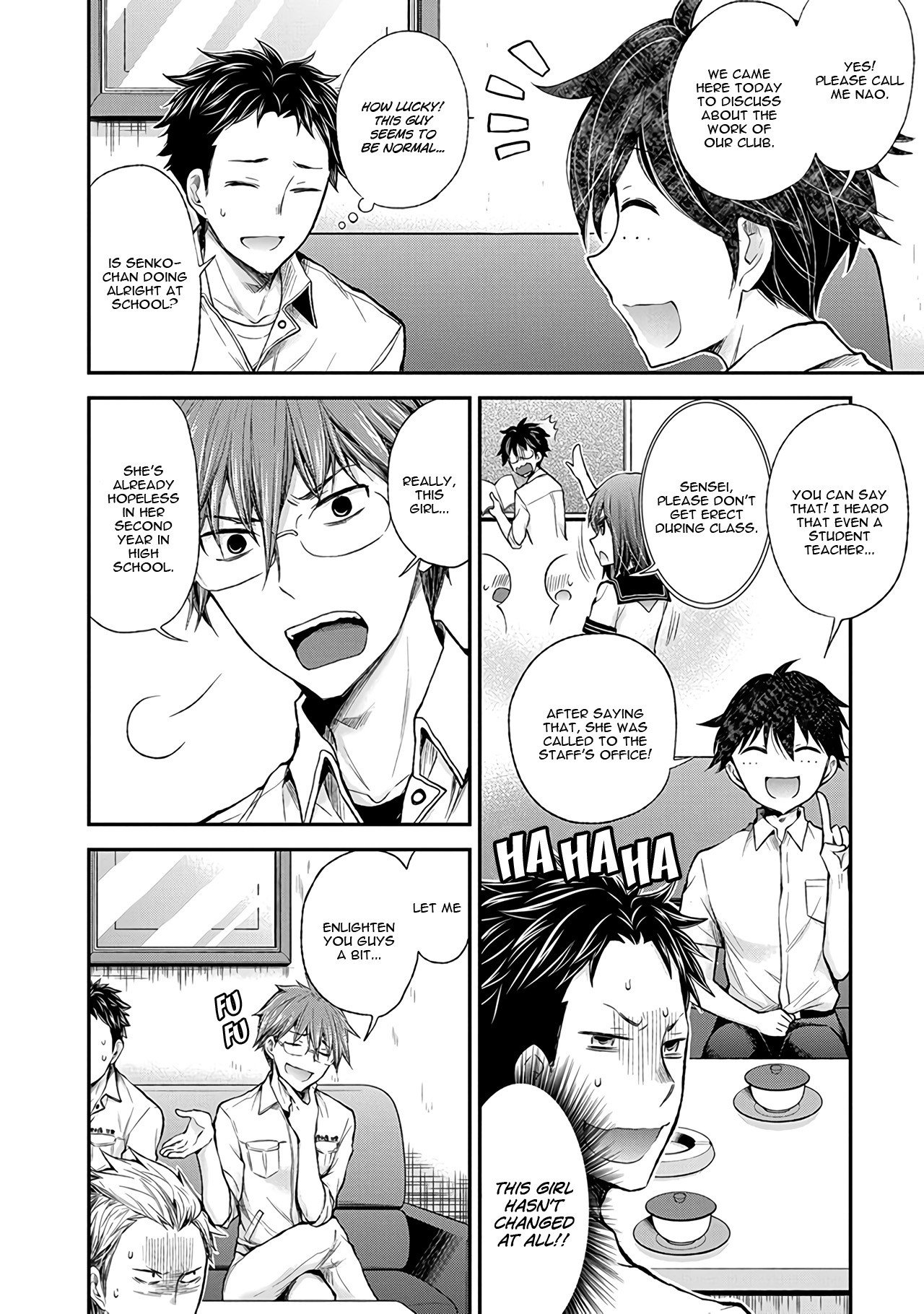 Henjo – Hen na Joshi Kousei Amaguri Senko Chapter 57 - Page 7