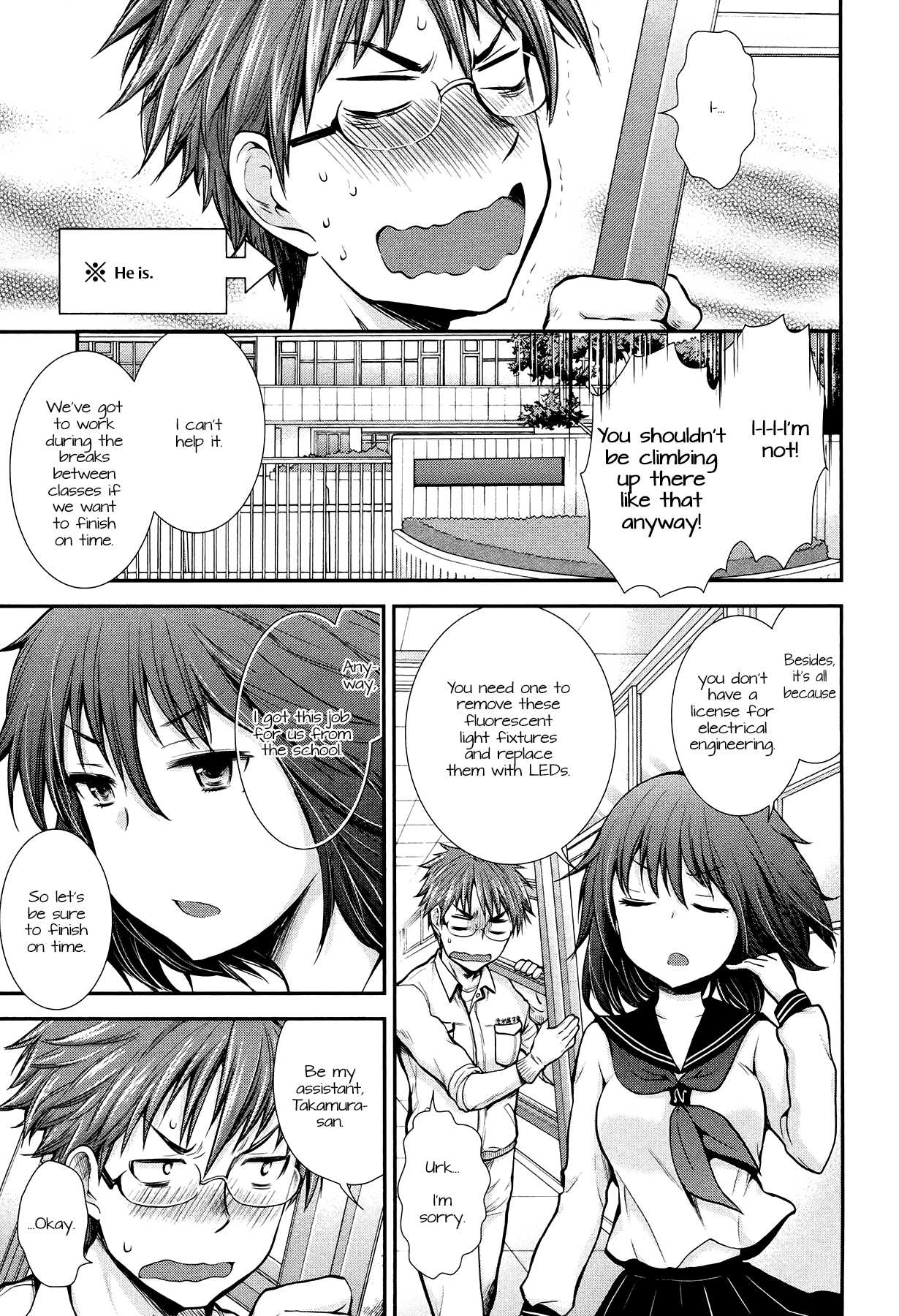 Henjo – Hen na Joshi Kousei Amaguri Senko Chapter 6 - Page 6