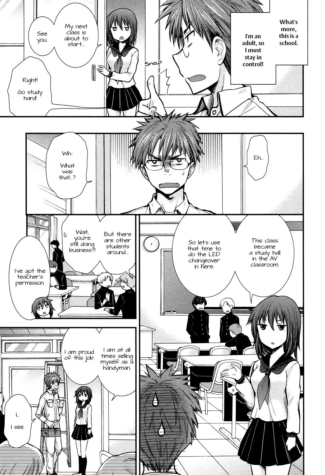 Henjo – Hen na Joshi Kousei Amaguri Senko Chapter 6 - Page 10