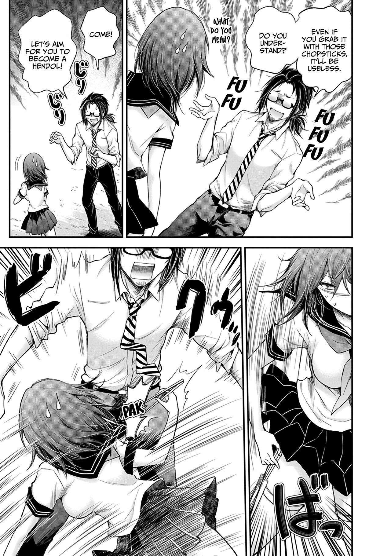 Henjo – Hen na Joshi Kousei Amaguri Senko Chapter 67 - Page 22