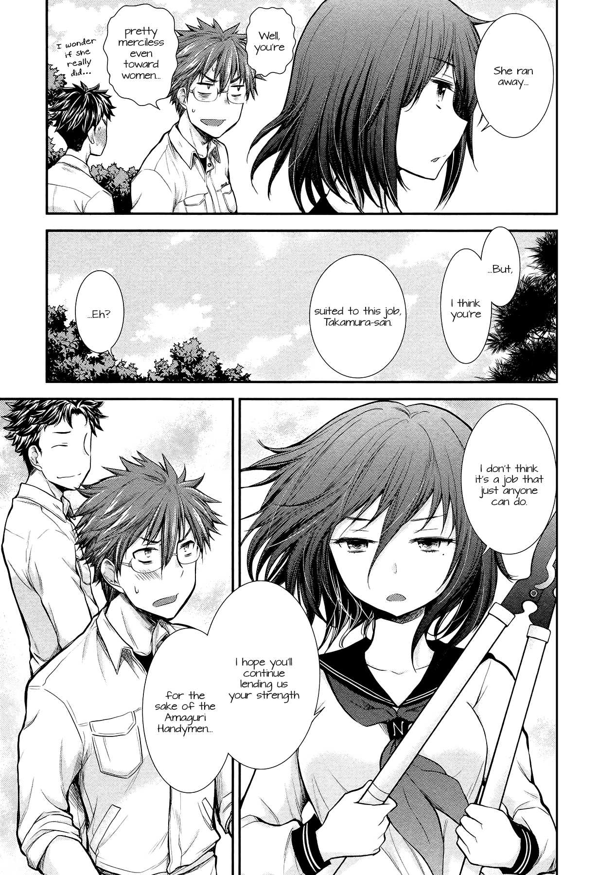 Henjo – Hen na Joshi Kousei Amaguri Senko Chapter 9 - Page 19