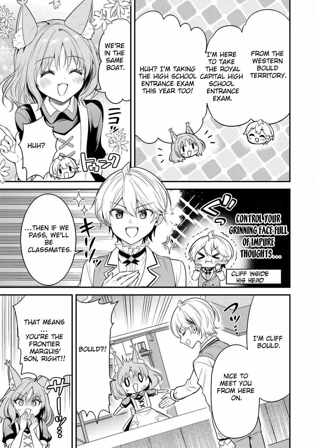 Henkyou Hakke Jinan wa Tensei Cheat Life wo Tanoshi Mitai Chapter 4 - Page 9