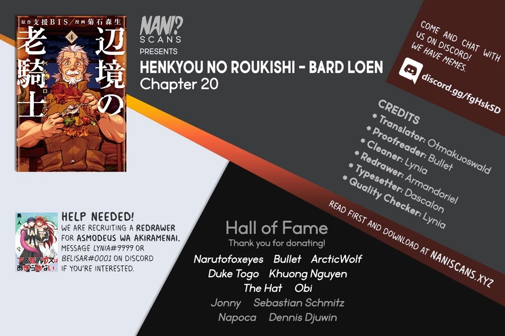 Henkyou no Roukishi – Bard Loen Chapter 20 - Page 0