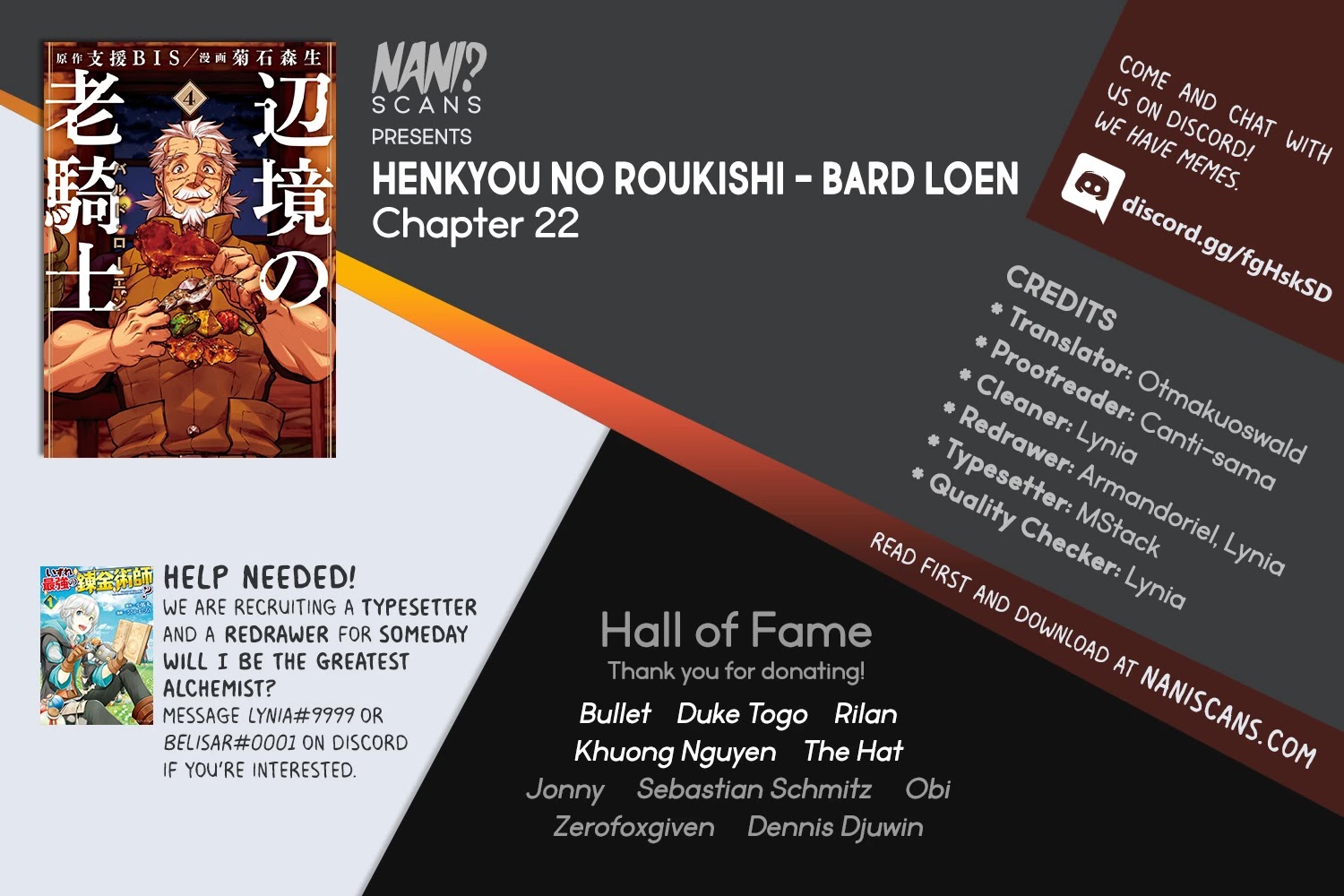 Henkyou no Roukishi – Bard Loen Chapter 22 - Page 0