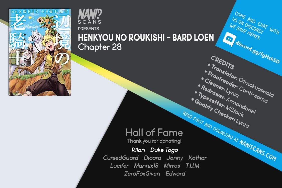 Henkyou no Roukishi – Bard Loen Chapter 28 - Page 0