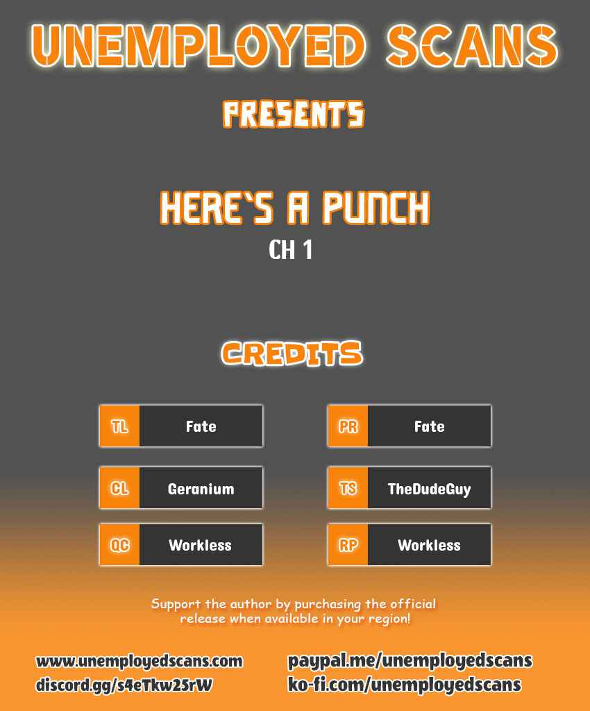 Here’s a Punch Chapter 1 - Page 1
